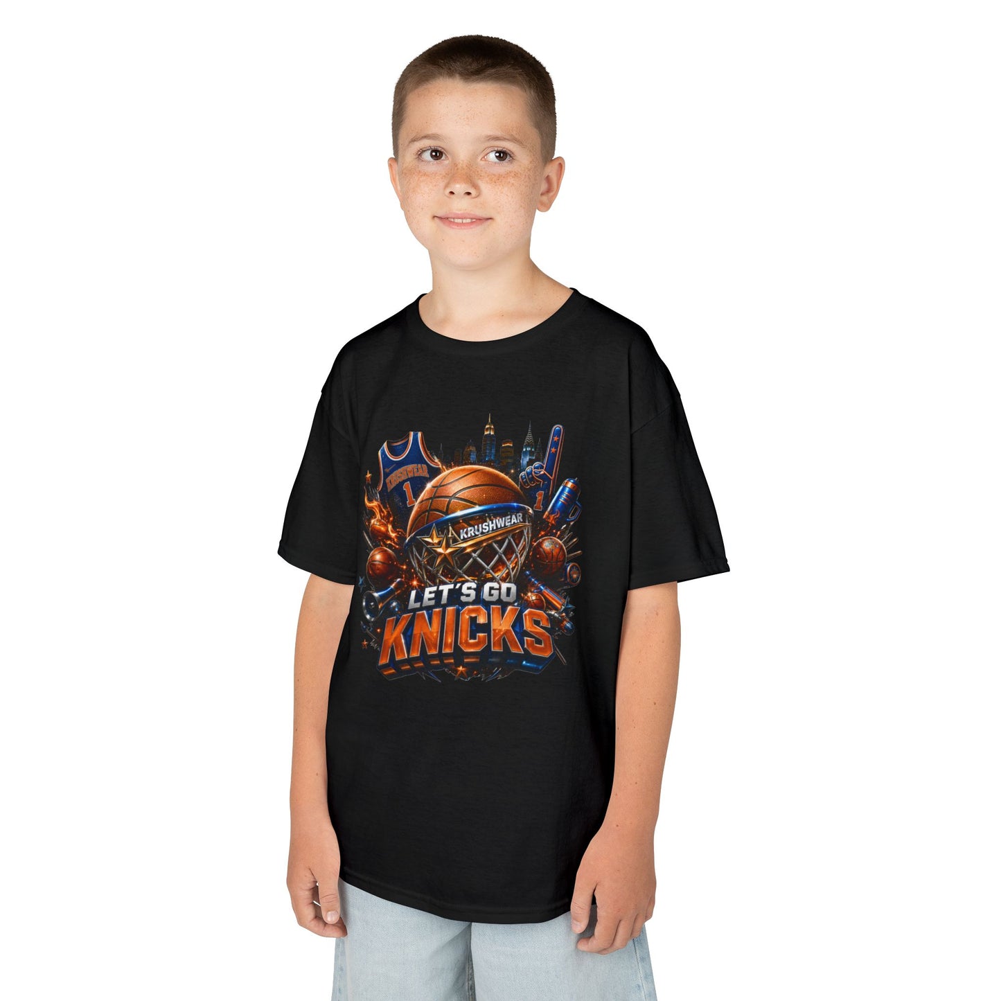 Kids Krushwear 'Let’s Go Knicks' Basketball T-Shirt