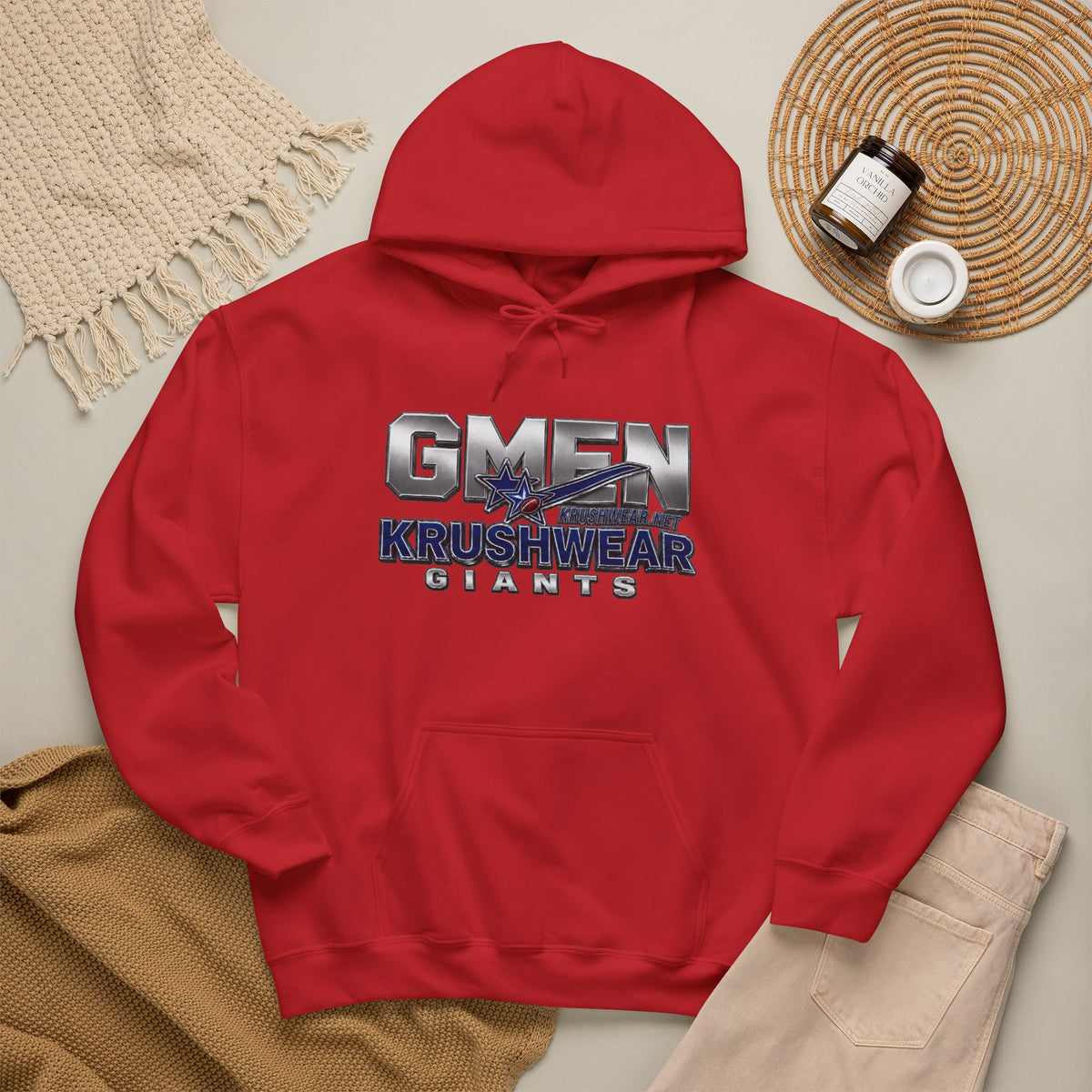Krushwear GMEN Football Hoodie