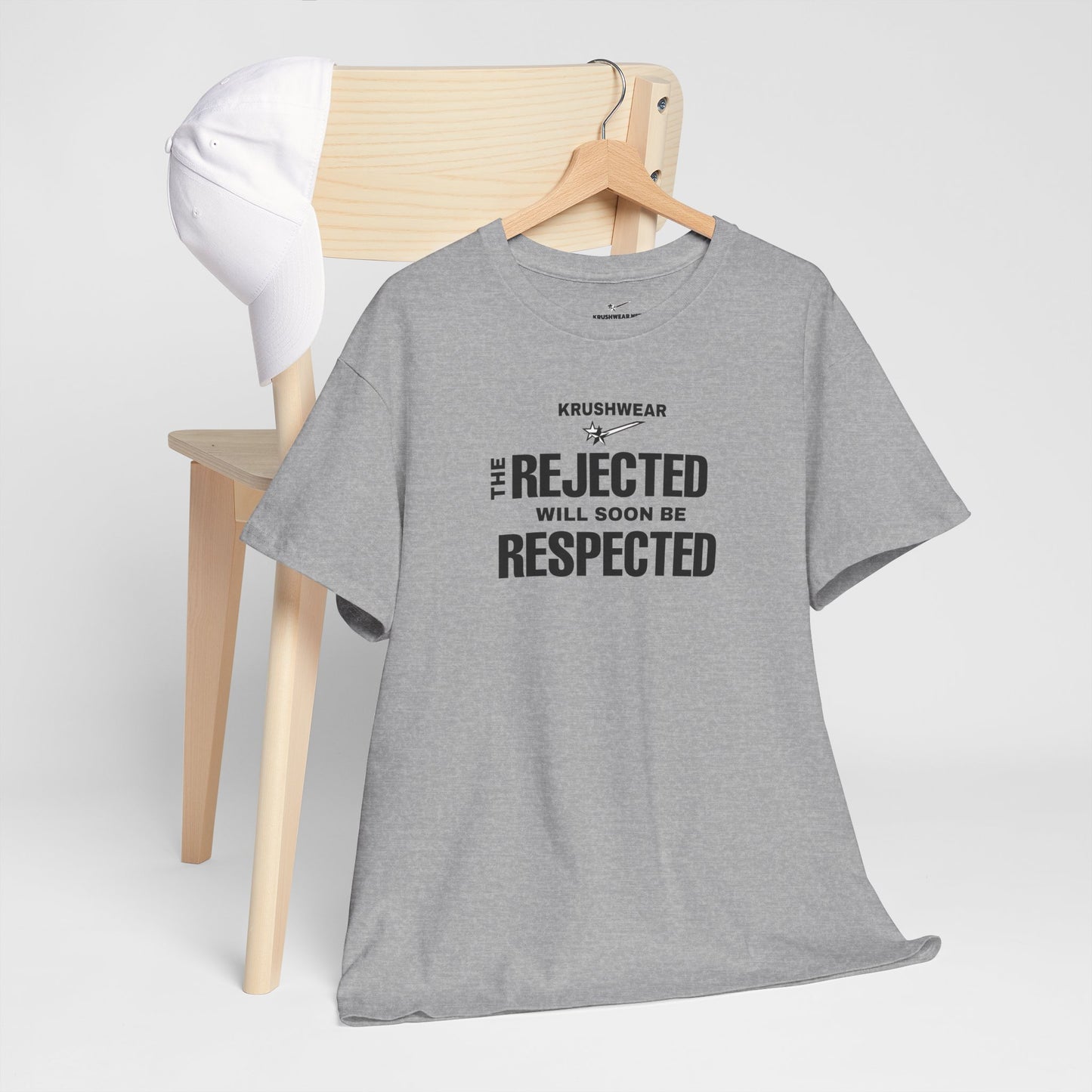 Krushwear The Rejected Will Soon Be Respected' T Shirt