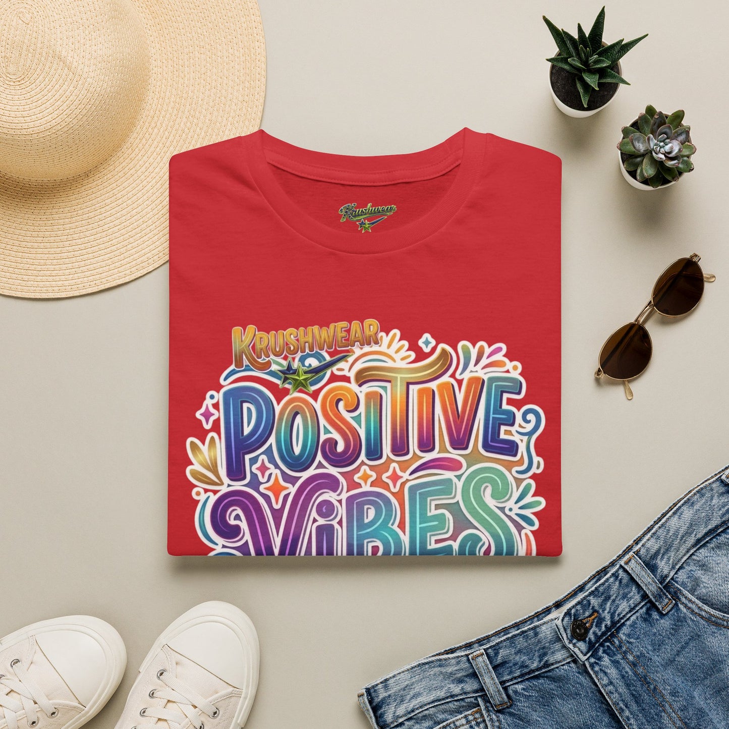 Krushwear Positive Vibes Tee