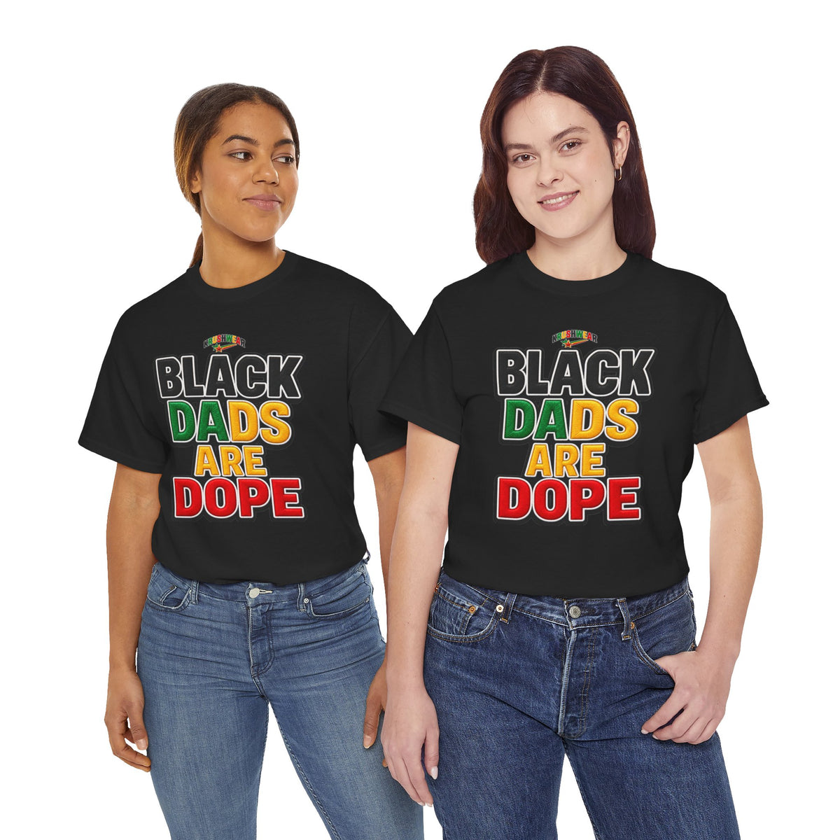 Krushwear Black Dads Are Dope T-Shirt