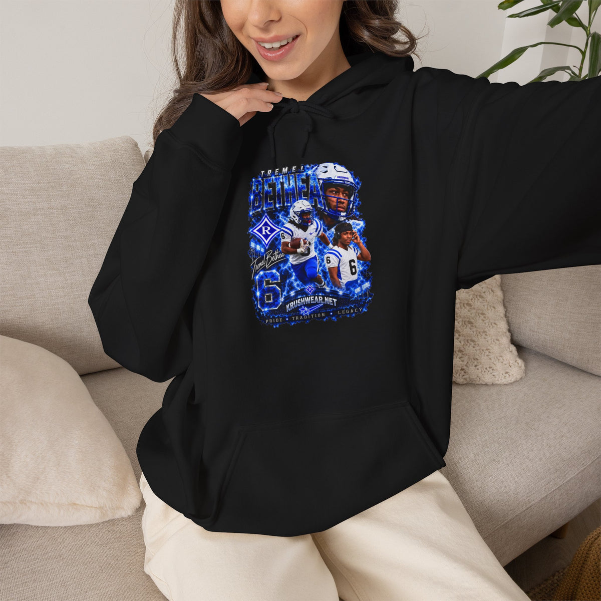 Krushwear Tremel Football Hoodie