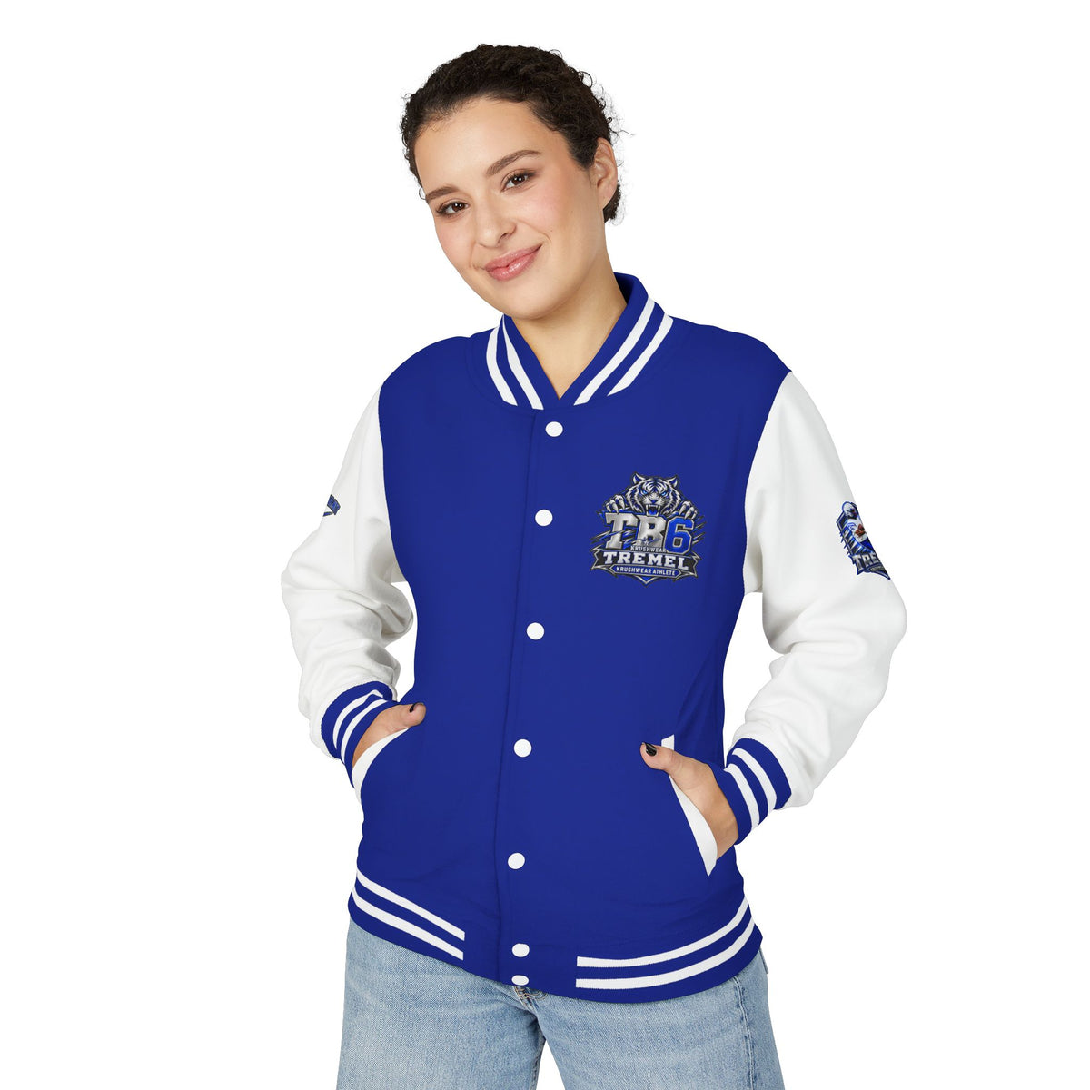 Krushwear Tremel Football Letterman Jacket