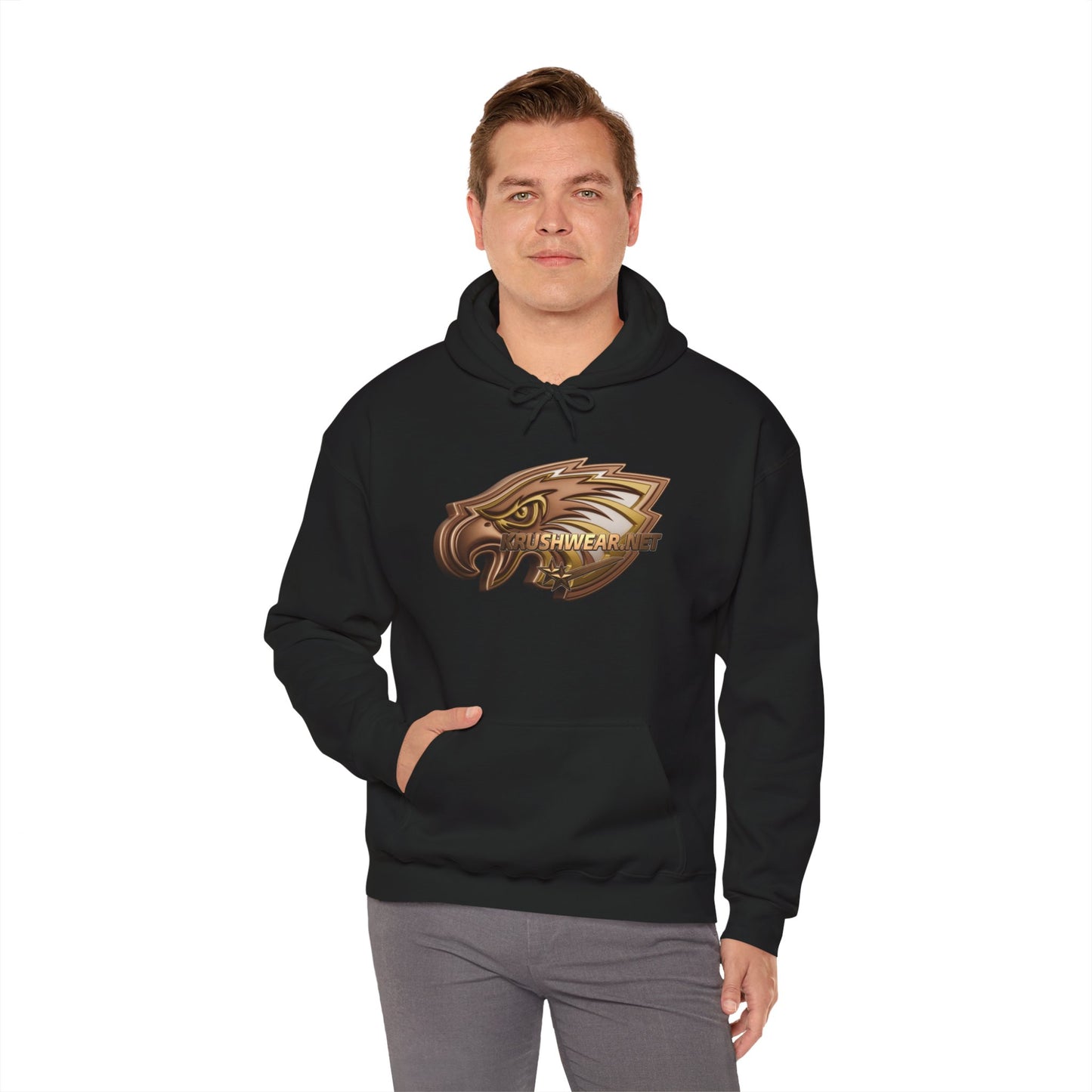 Krushwear Bronze Eagle Hoodie