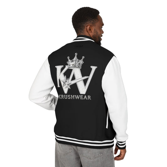 Krushwear Crown Letterman Jacket