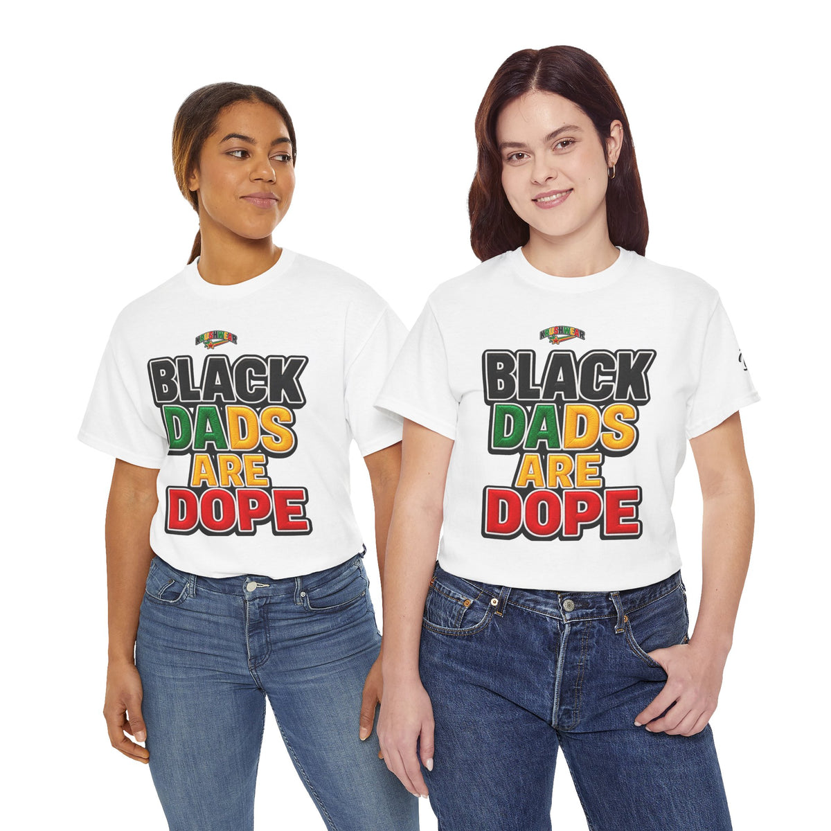 Krushwear Black Dads Are Dope T Shirt