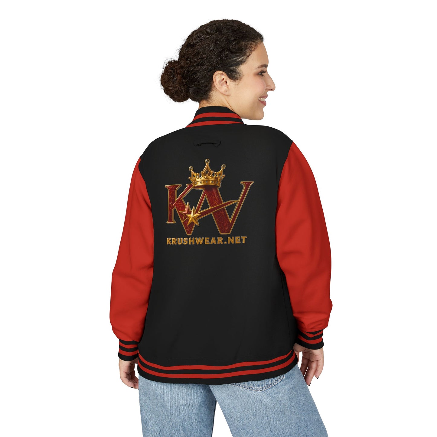 Krushwear Crown Letterman Jacket
