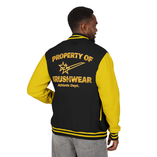 Property of KRUSHWEAR Letterman Jacket
