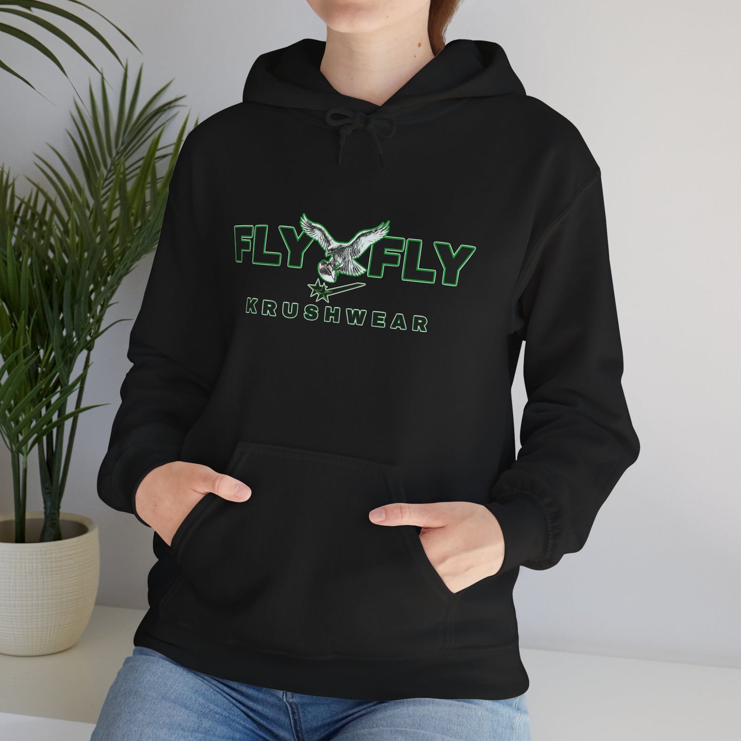 Krushwear Fly Eagle Hoodie