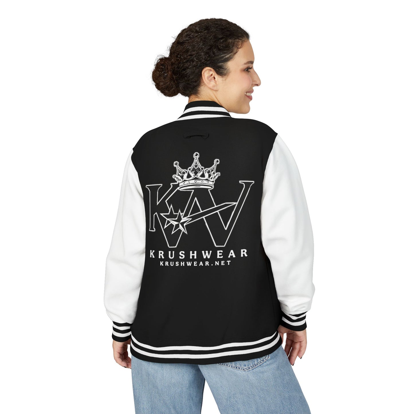 Krushwear Crown Letterman Jacket