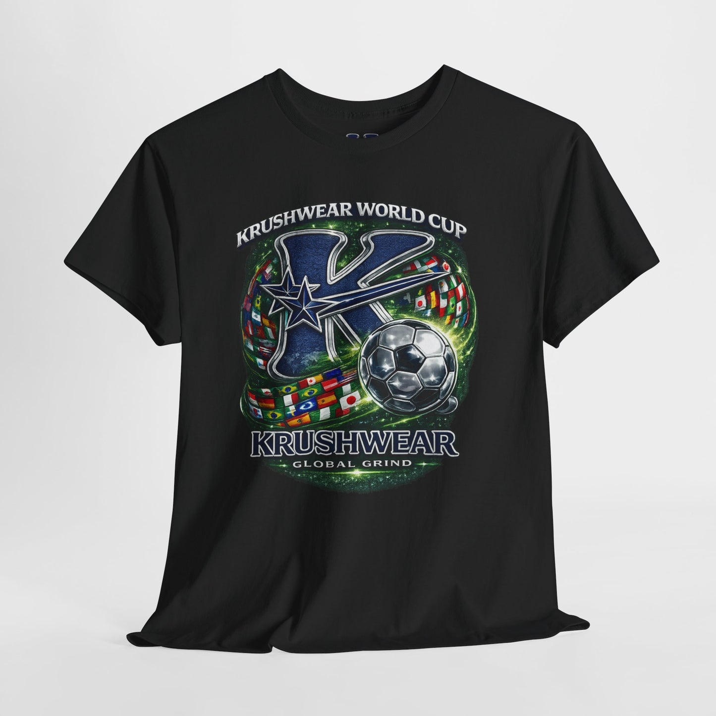 Krushwear World Cup Flags Soccer T-Shirt