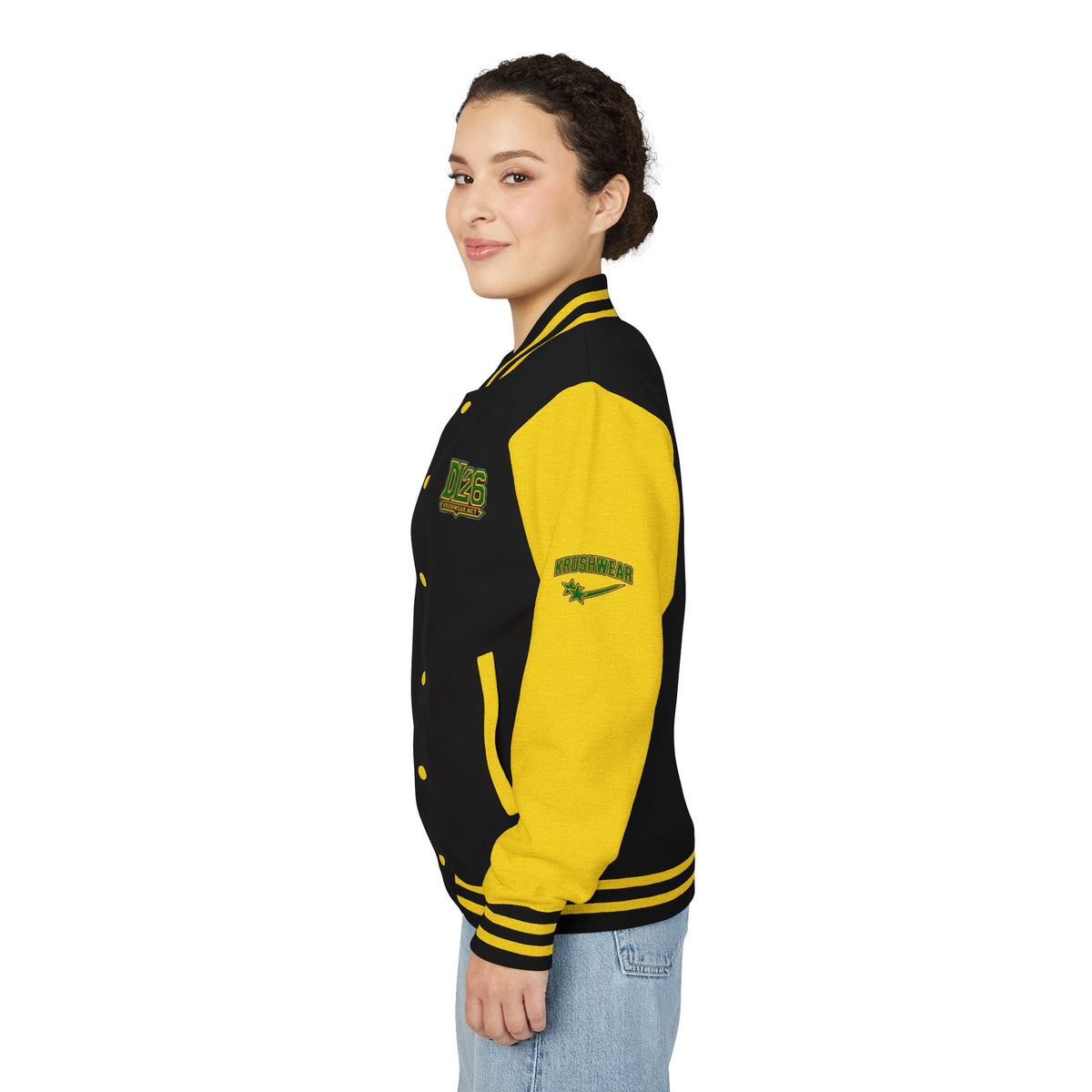 Krushwear Love DL26 Letterman Jacket