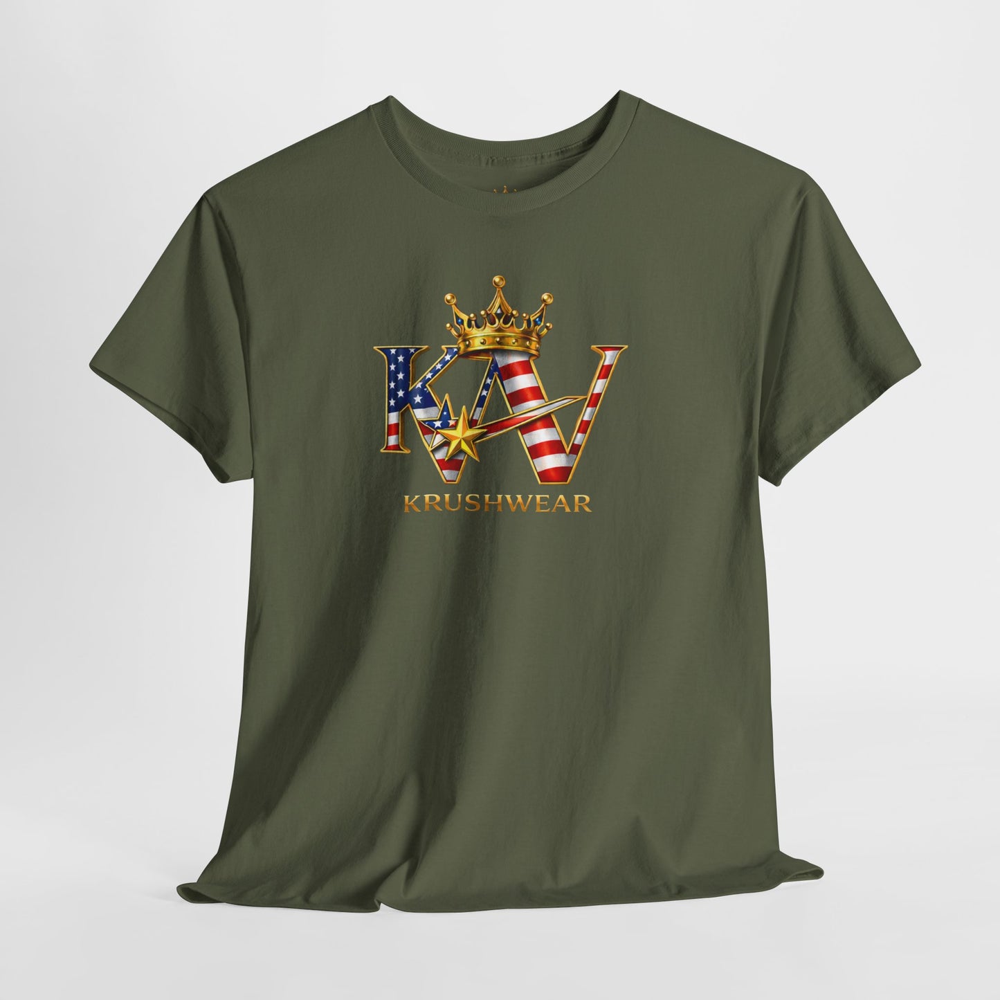 Patriotic KRUSHWEAR Crown Tee