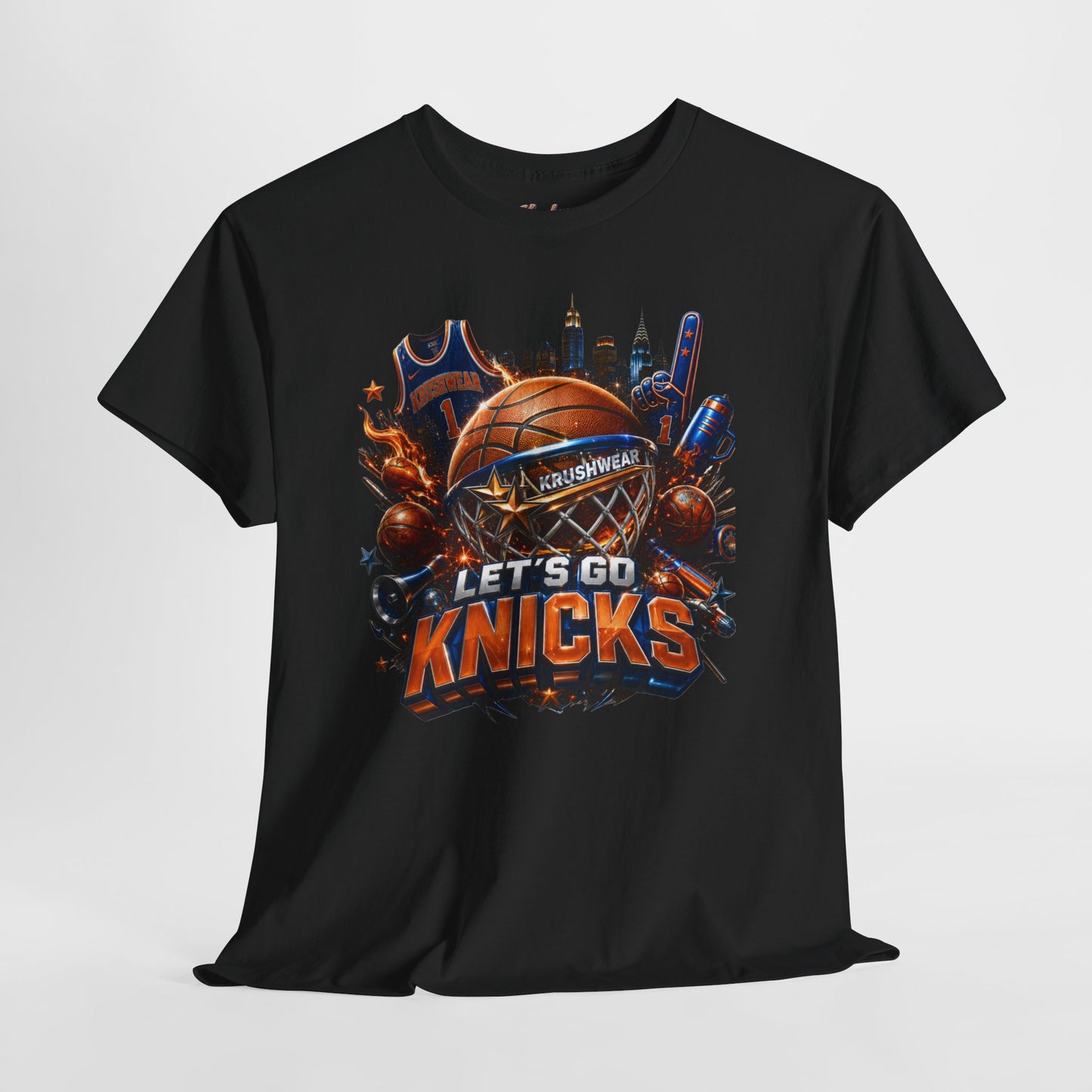Krushwear Let’s Go Knicks Basketball Tee