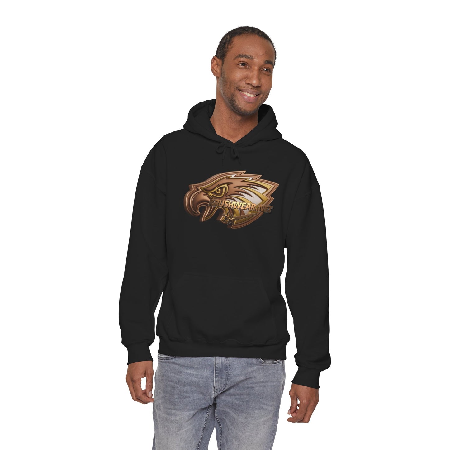 Krushwear Bronze Eagle Hoodie