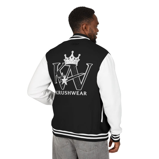 Krushwear Crown Letterman Jacket