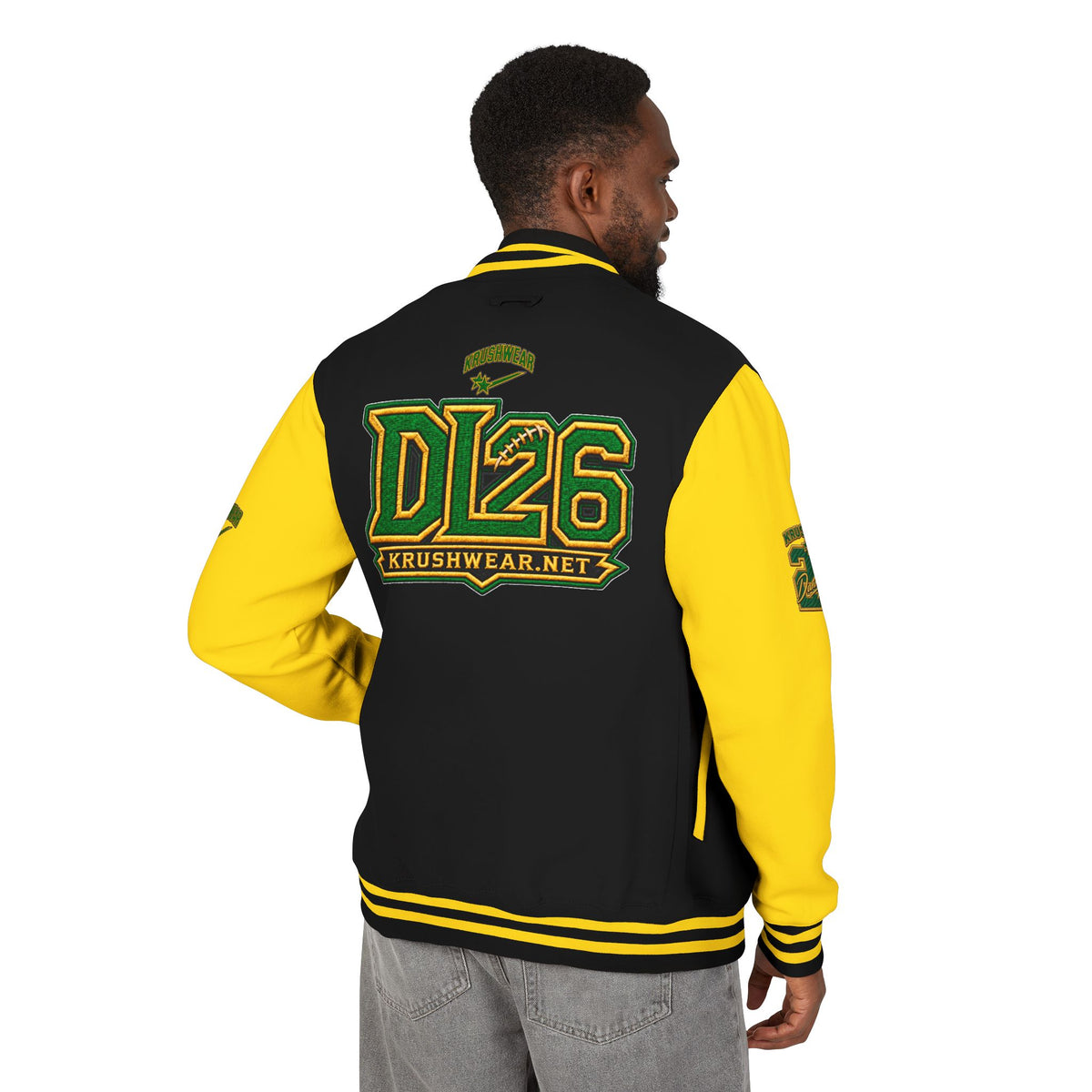 Krushwear Love DL26 Letterman Jacket