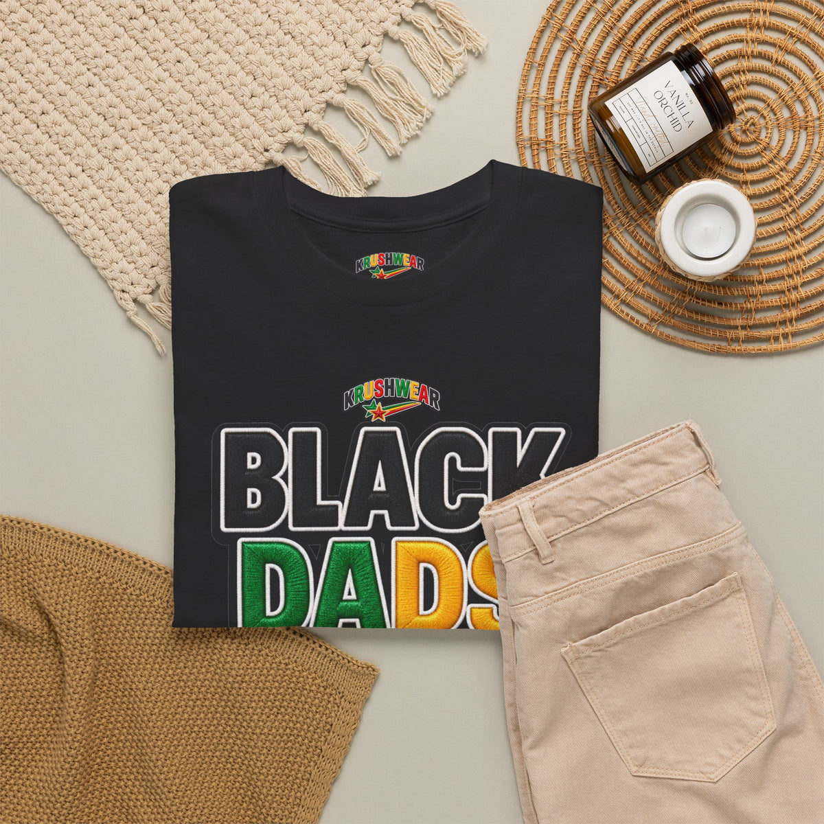 Krushwear Black Dads Are Dope T-Shirt