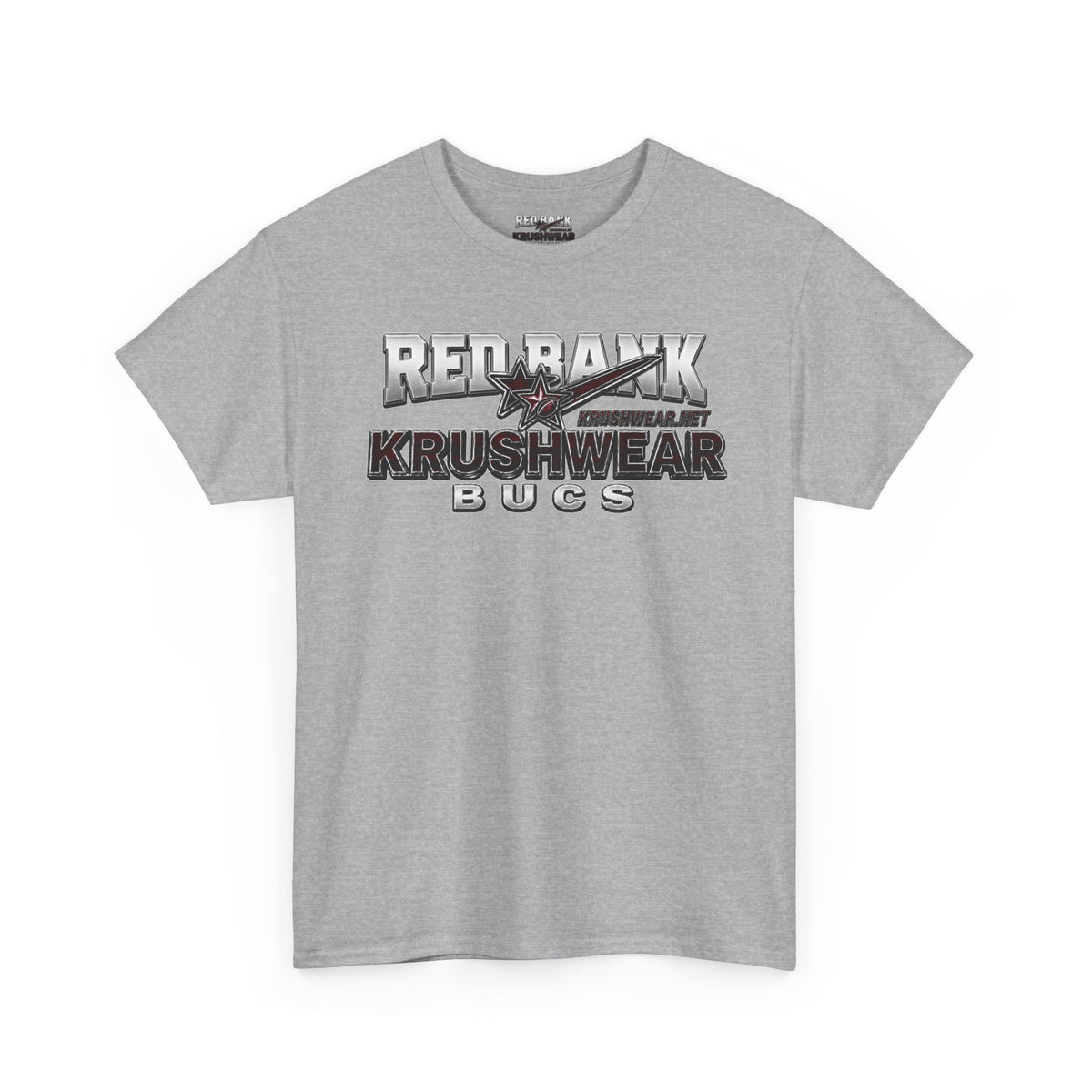 Redbank Krushwear Bucs Tee - Vintage Athletic Logo T-Shirt