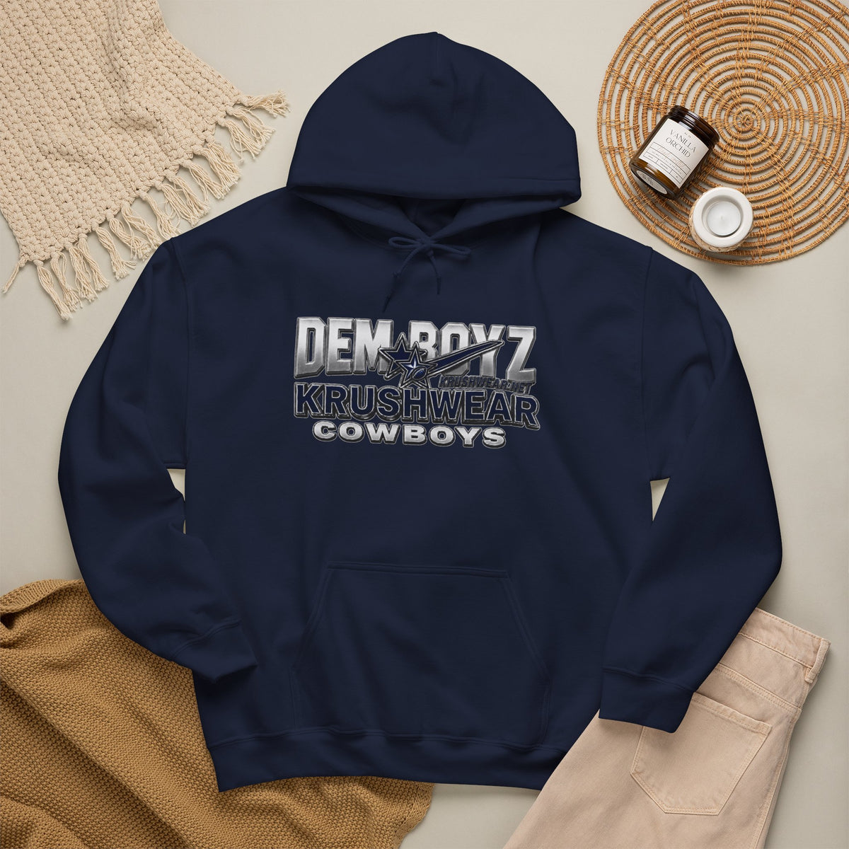 Krushwear DEM BOYZ Football Hoodie