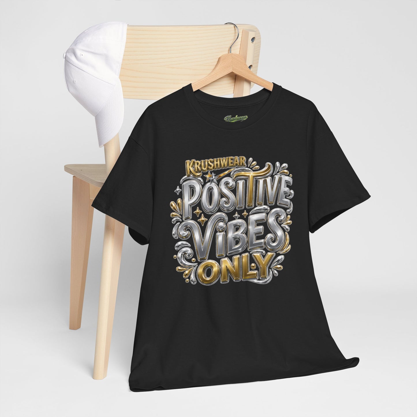 Krushwear Positive Vibes Only T-Shirt