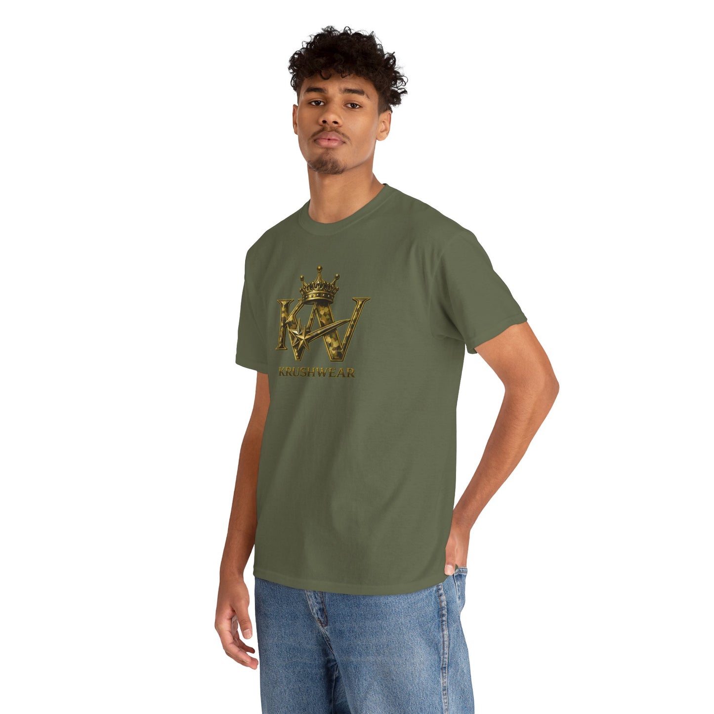 Krushwear Camouflage Crown Tee