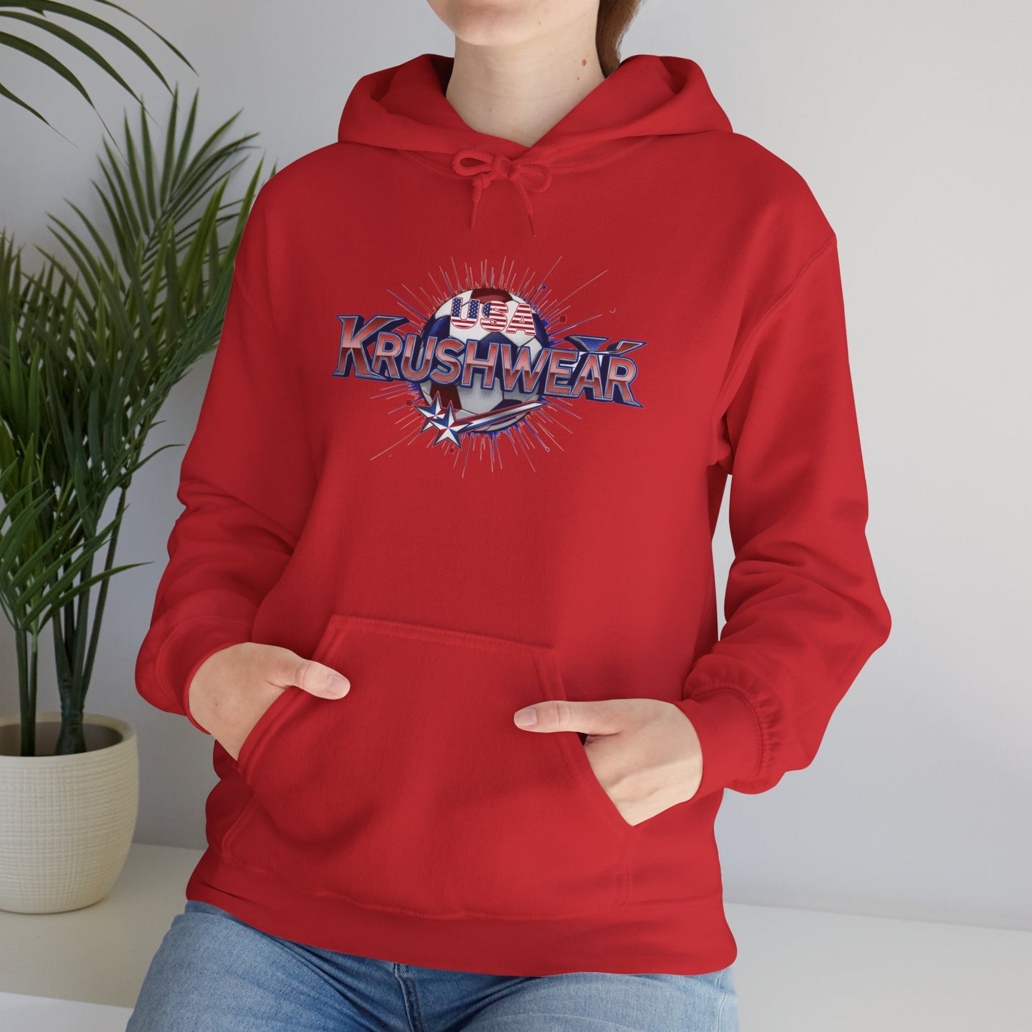 Krushwear USA Soccer Hoodie
