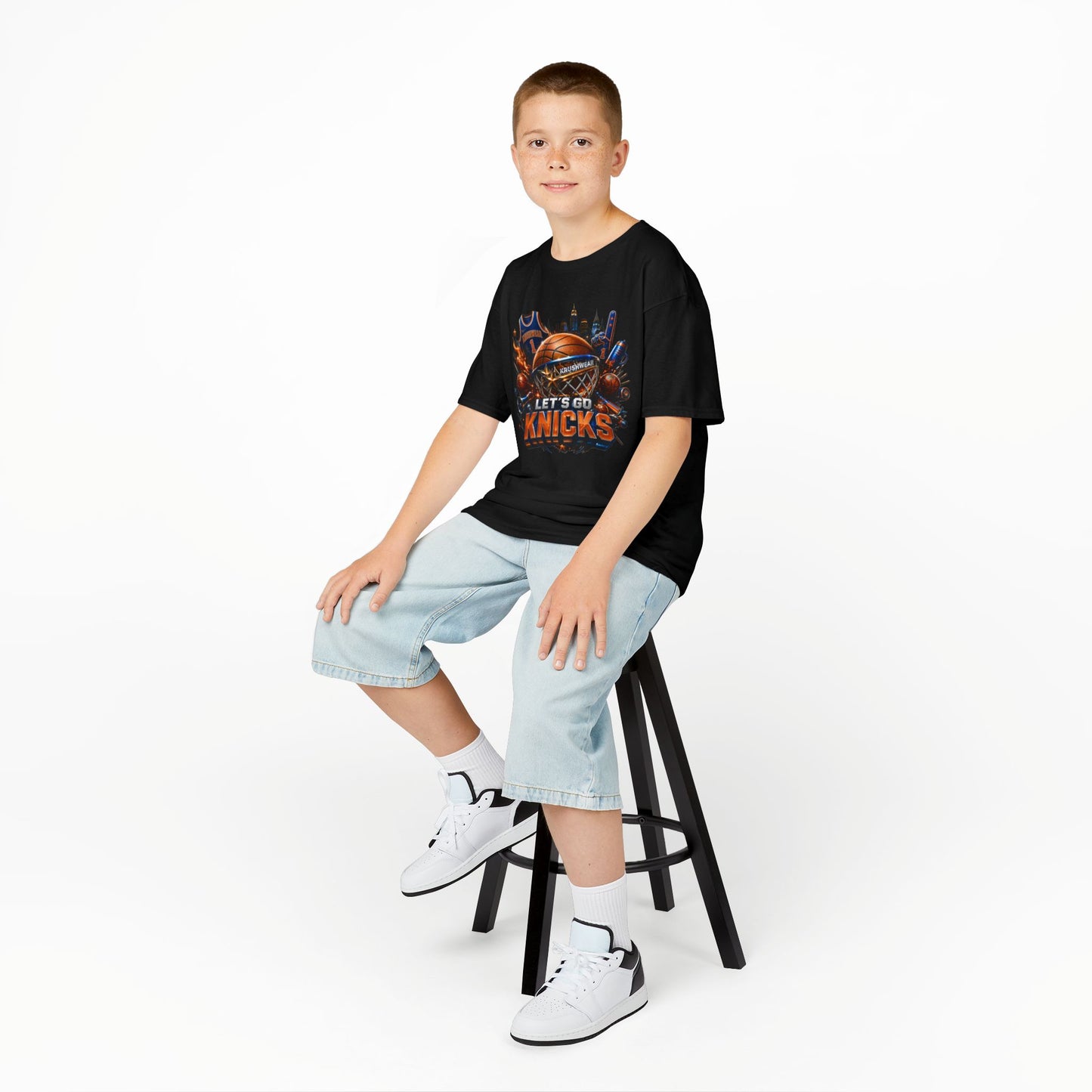 Kids Krushwear 'Let’s Go Knicks' Basketball T-Shirt