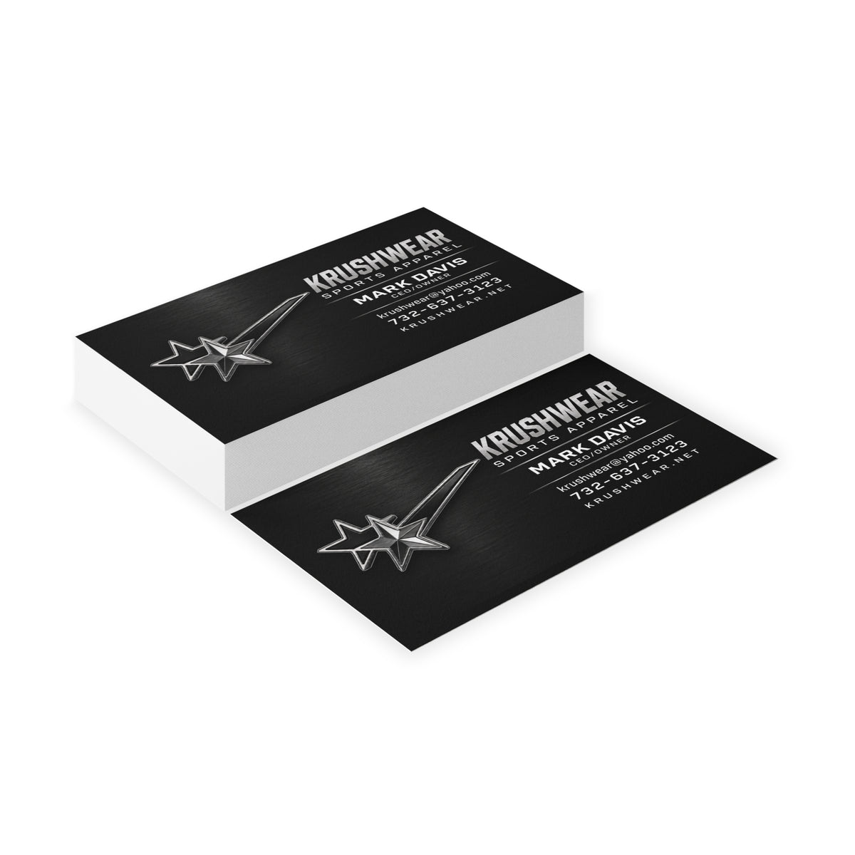 Krushwear Business Cards