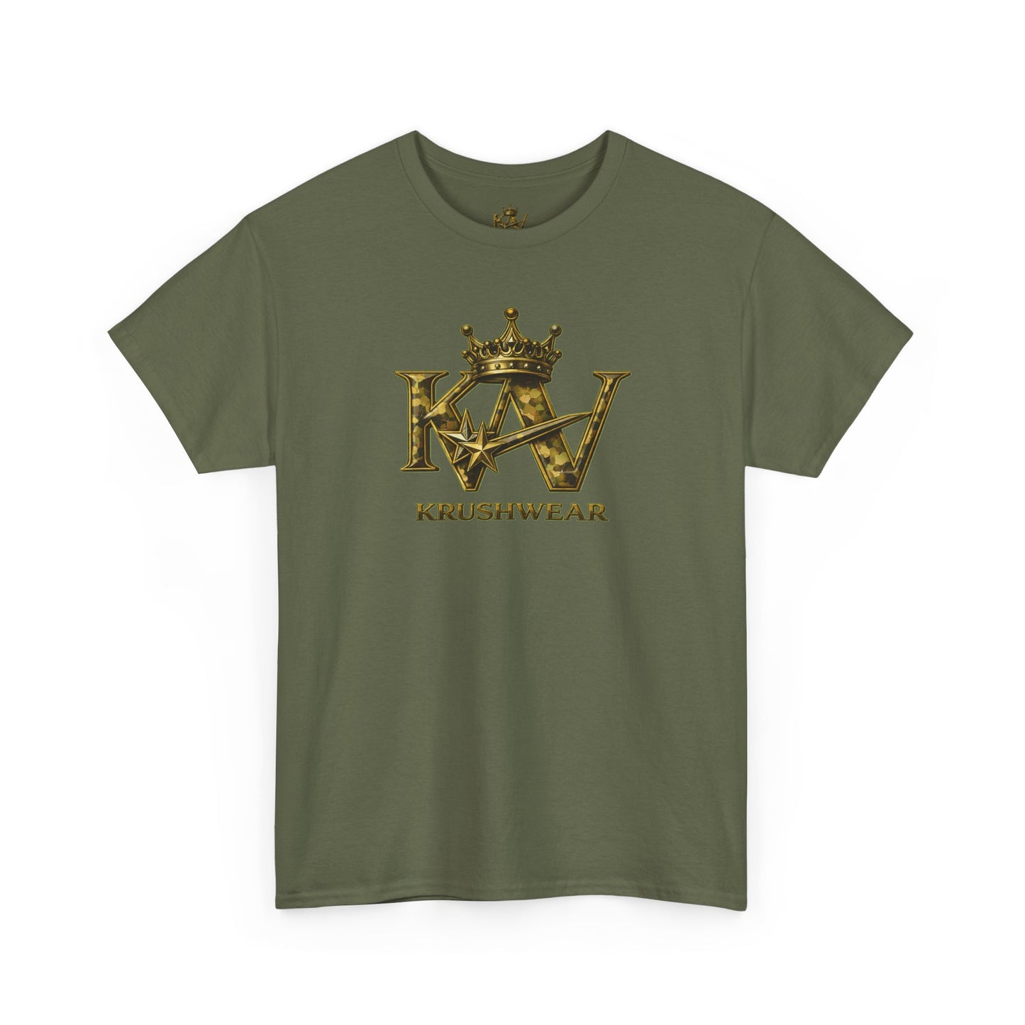 Krushwear Camouflage Crown Tee