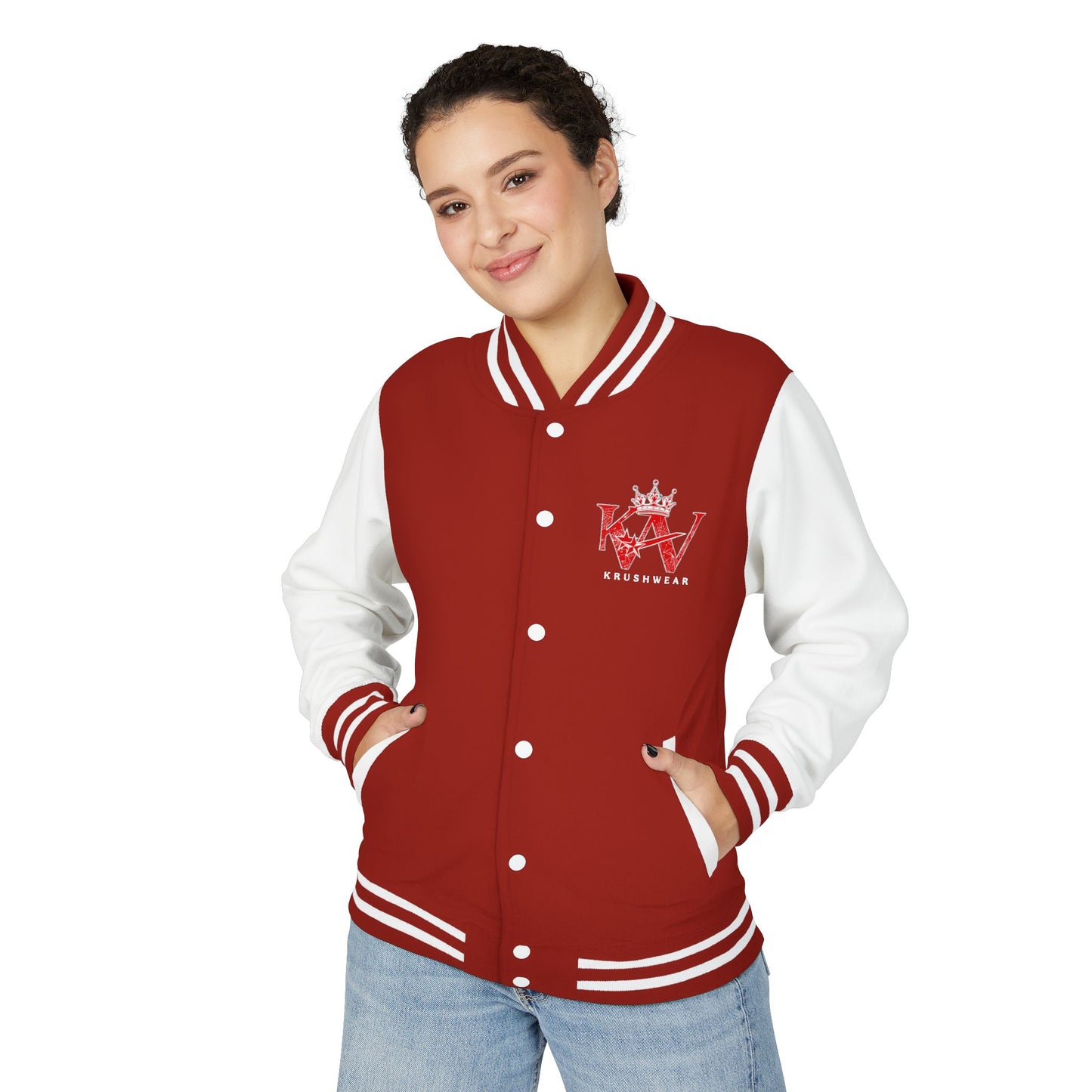 Krushwear Crown Letterman Jacket