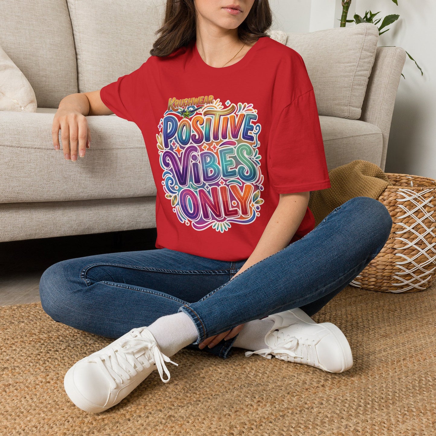 Krushwear Positive Vibes Tee