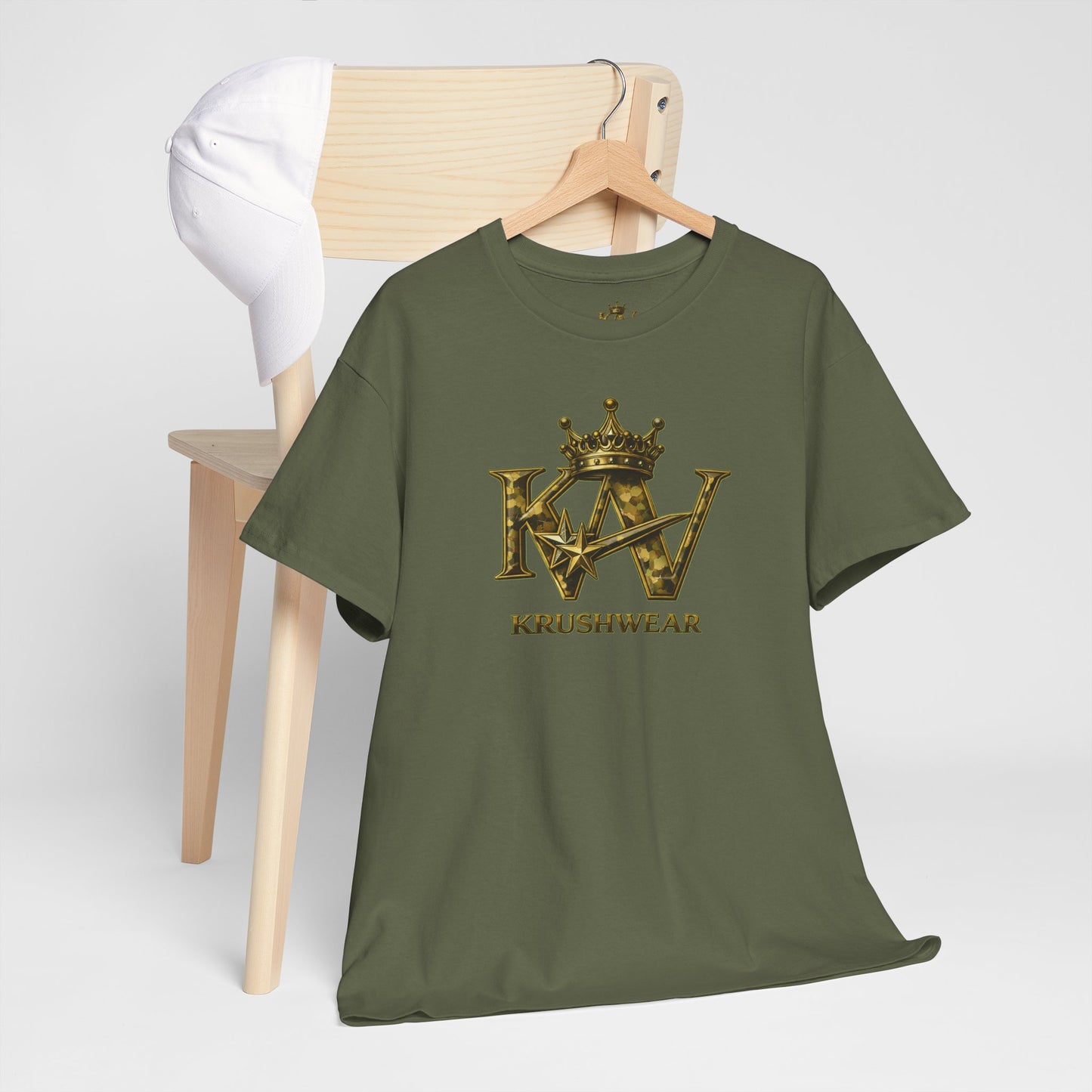 Krushwear Camouflage Crown Tee