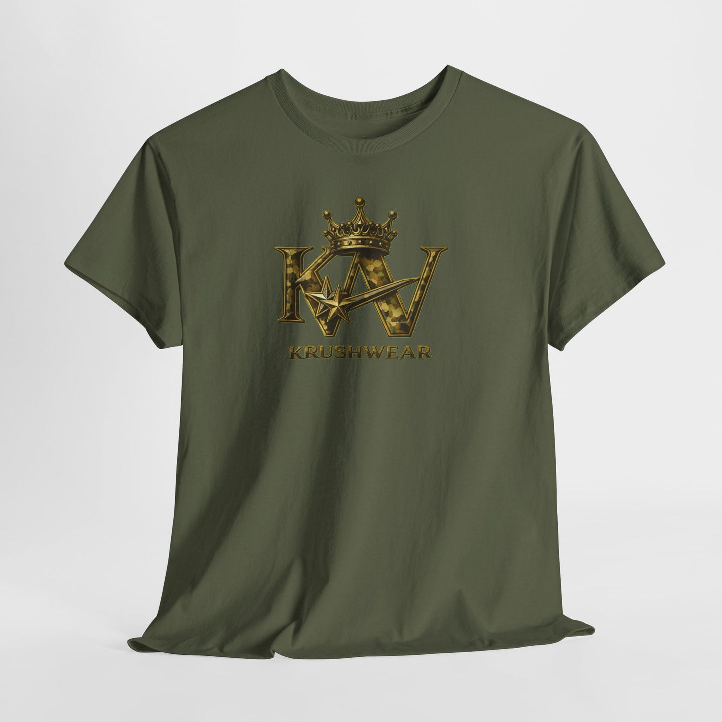 Krushwear Camouflage Crown Tee