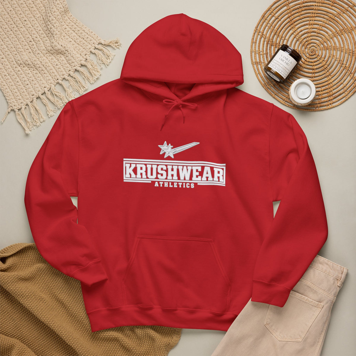 Krushwear Athletics Hoodie 3 Colors
