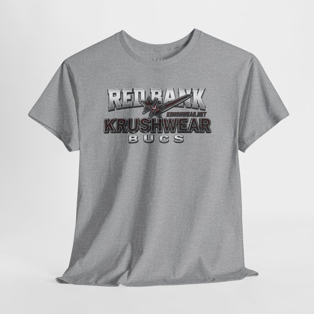 Redbank Krushwear Bucs Tee - Vintage Athletic Logo T-Shirt