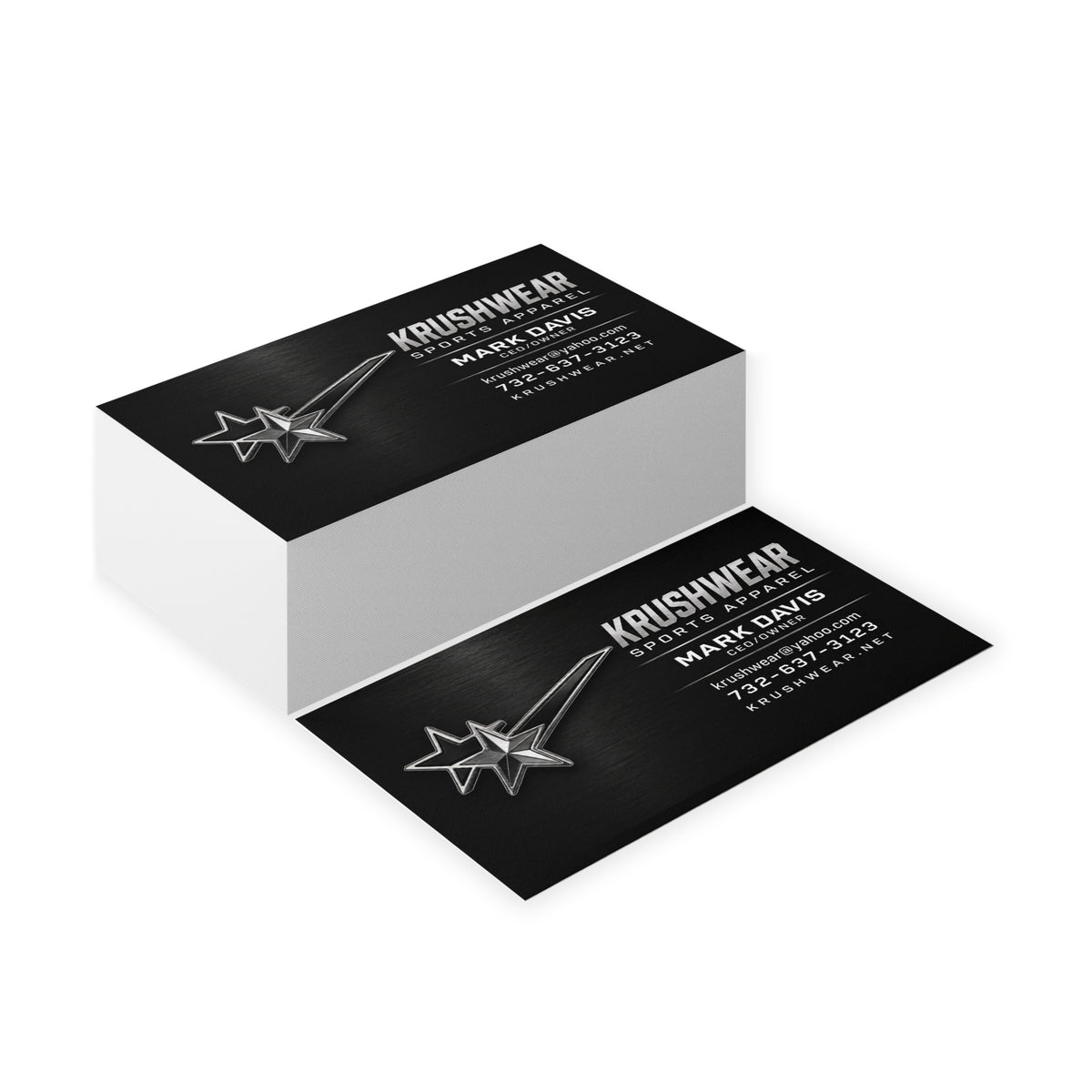 Krushwear Business Cards