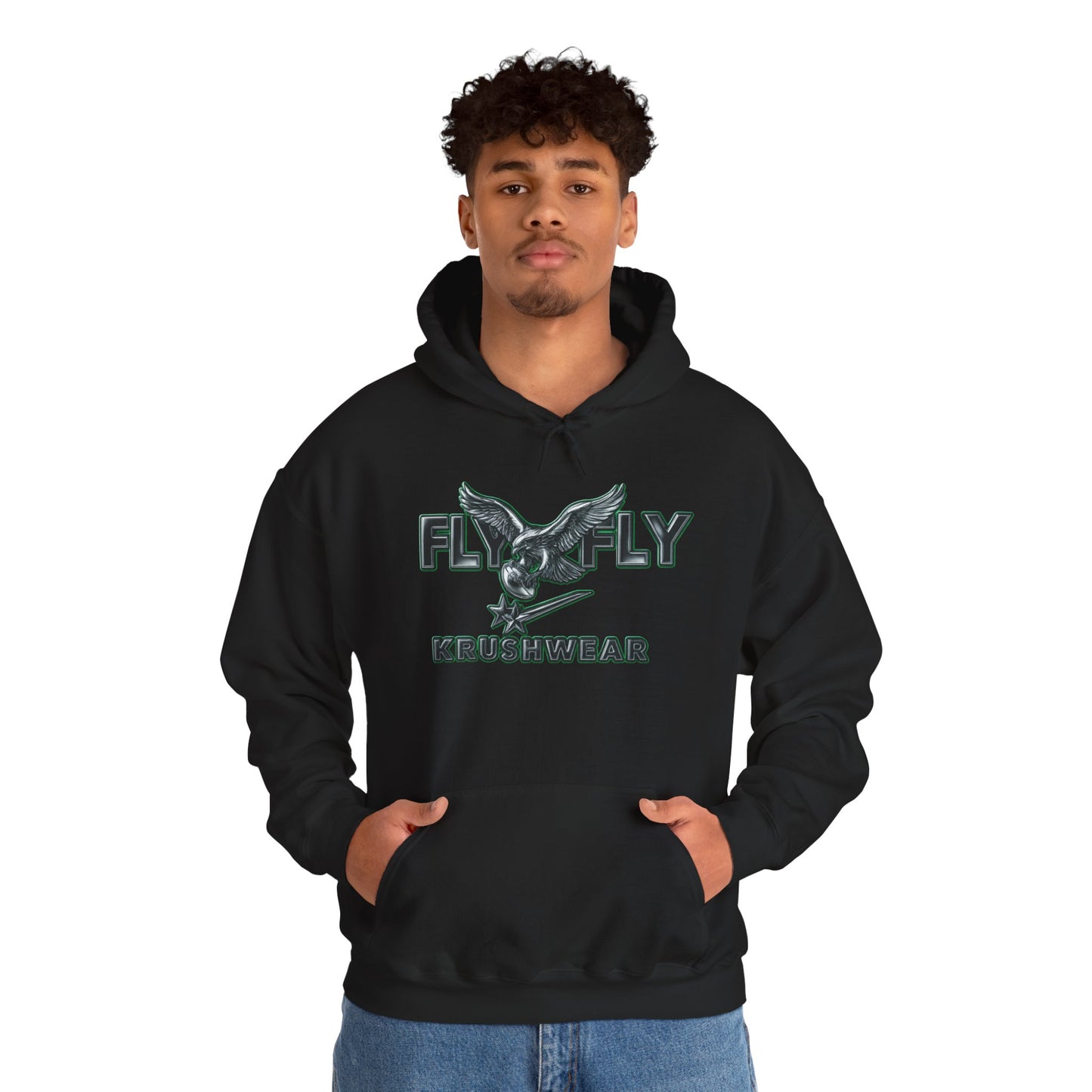 Krushwear Fly Eagle Hoodie