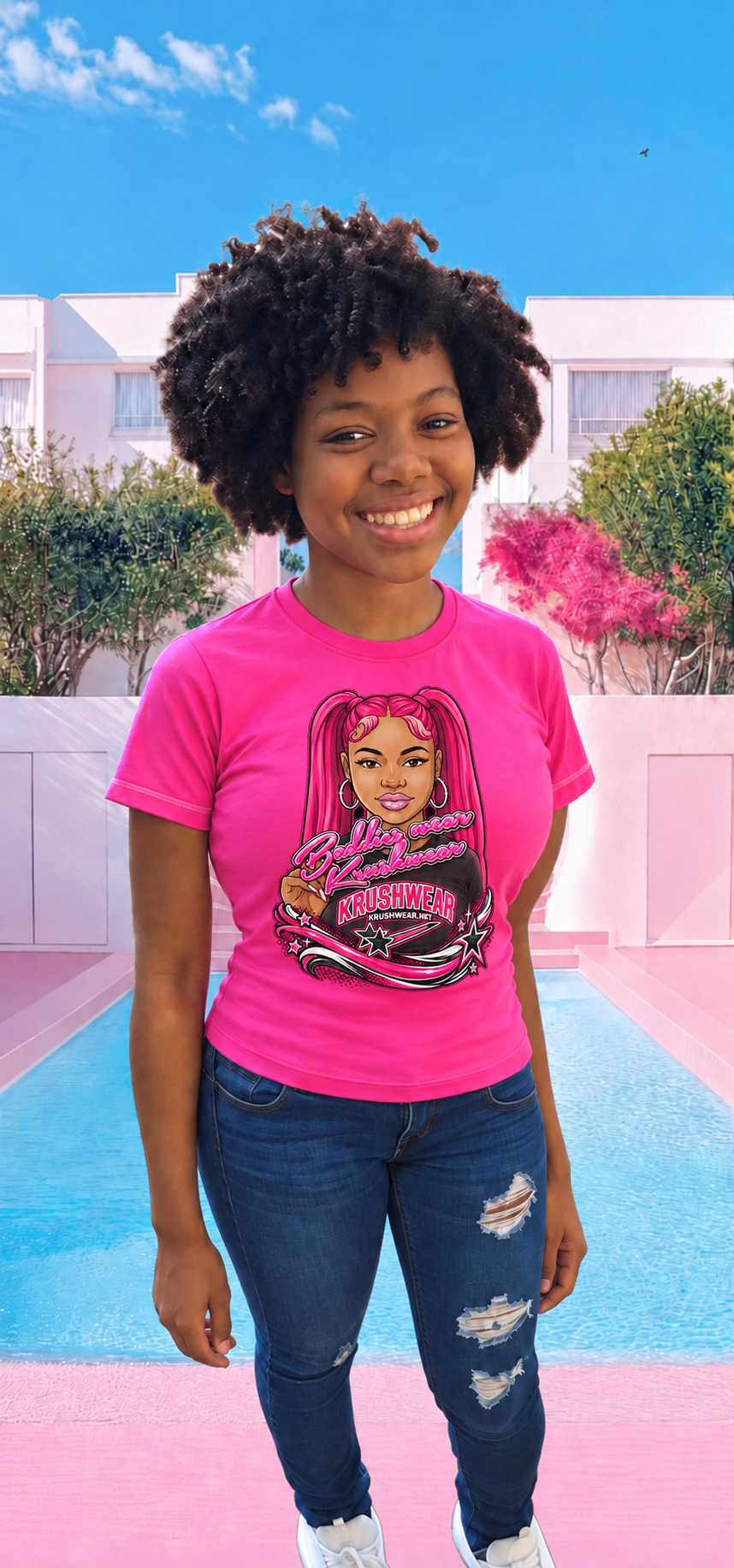 Krushwear Baddies wear Krushwear Tee