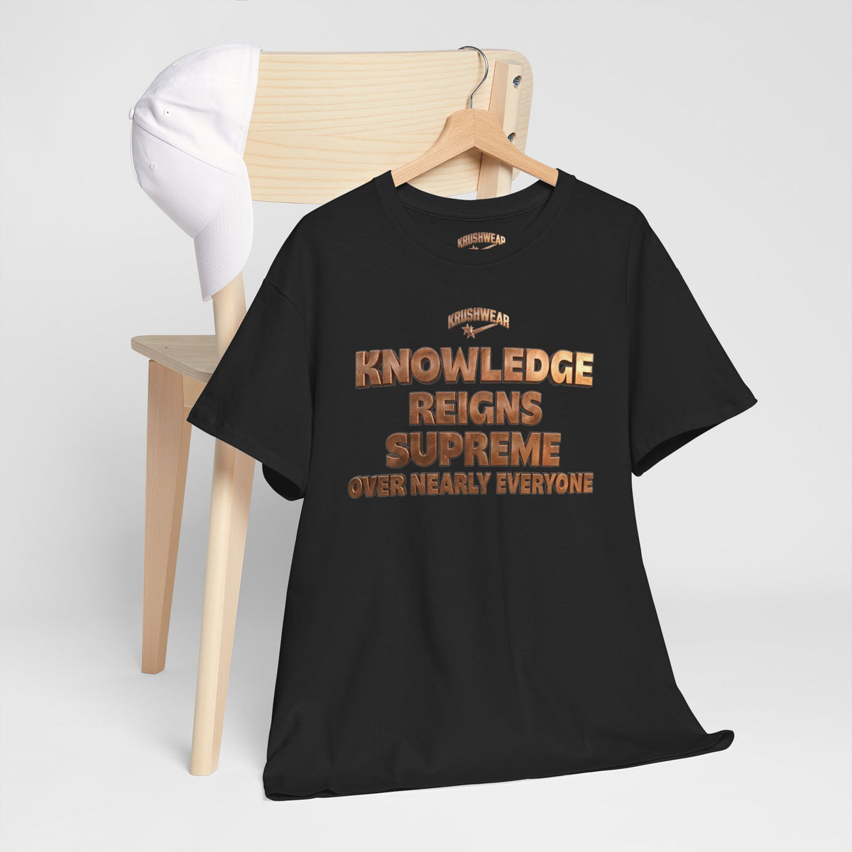 Krushwear Knowledge Reigns Supreme Tee