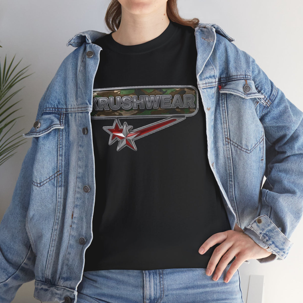Krushwear Retro Camo Metal Tee