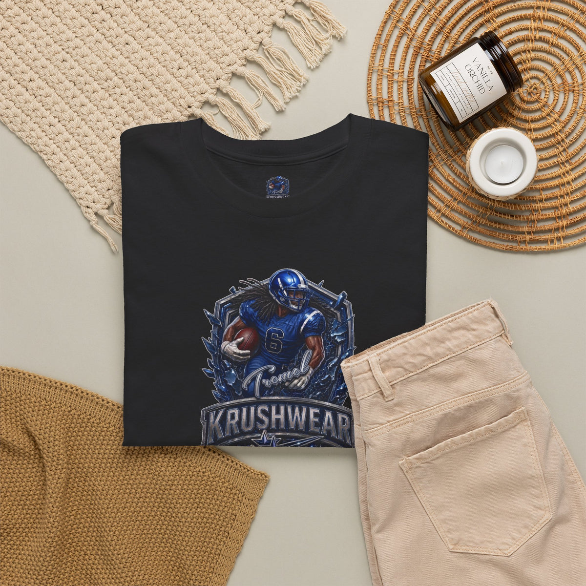 Krushwear Tremel Football Tee