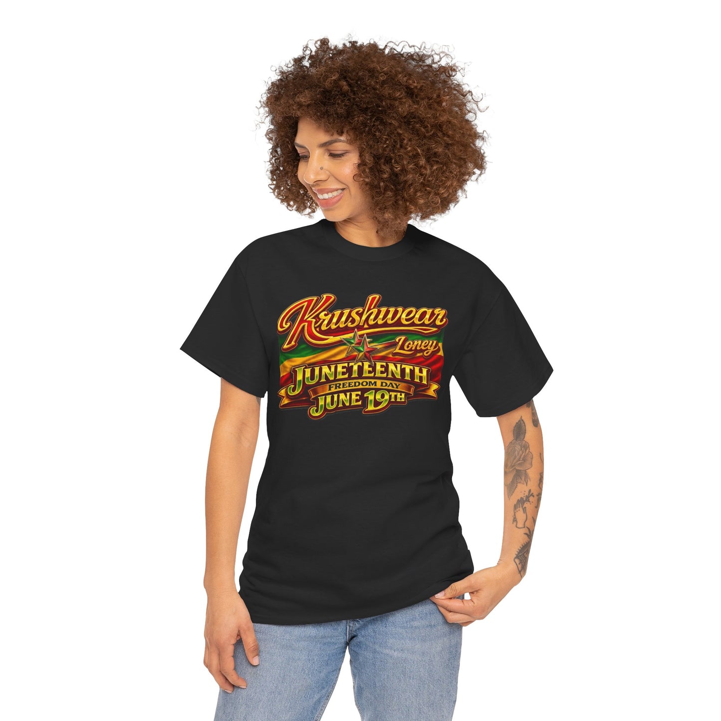 Krushwear Loney Juneteenth Tee