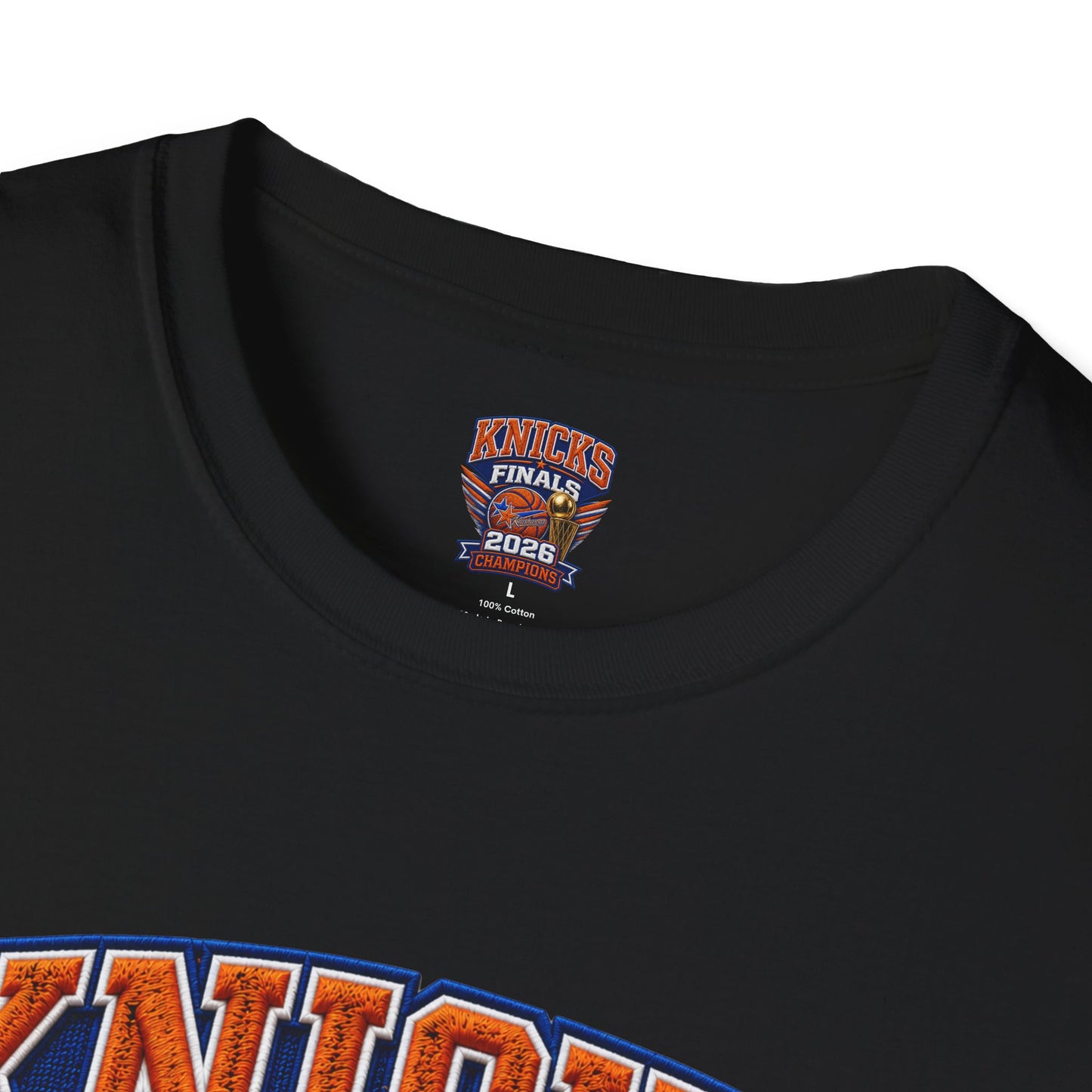 Krushwear Knicks Champions Tee (Printed Embroidered Look)
