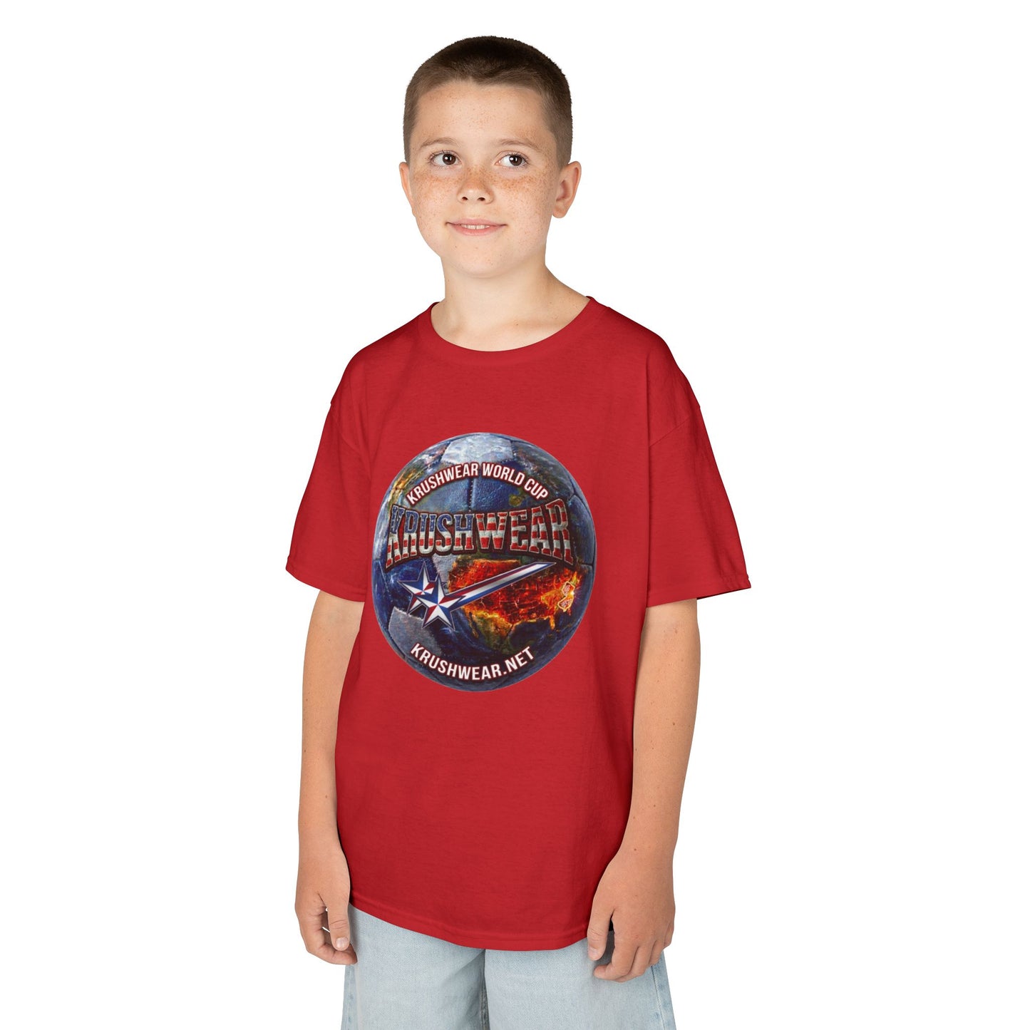 Krushwear Kids World Cup Soccer Tee