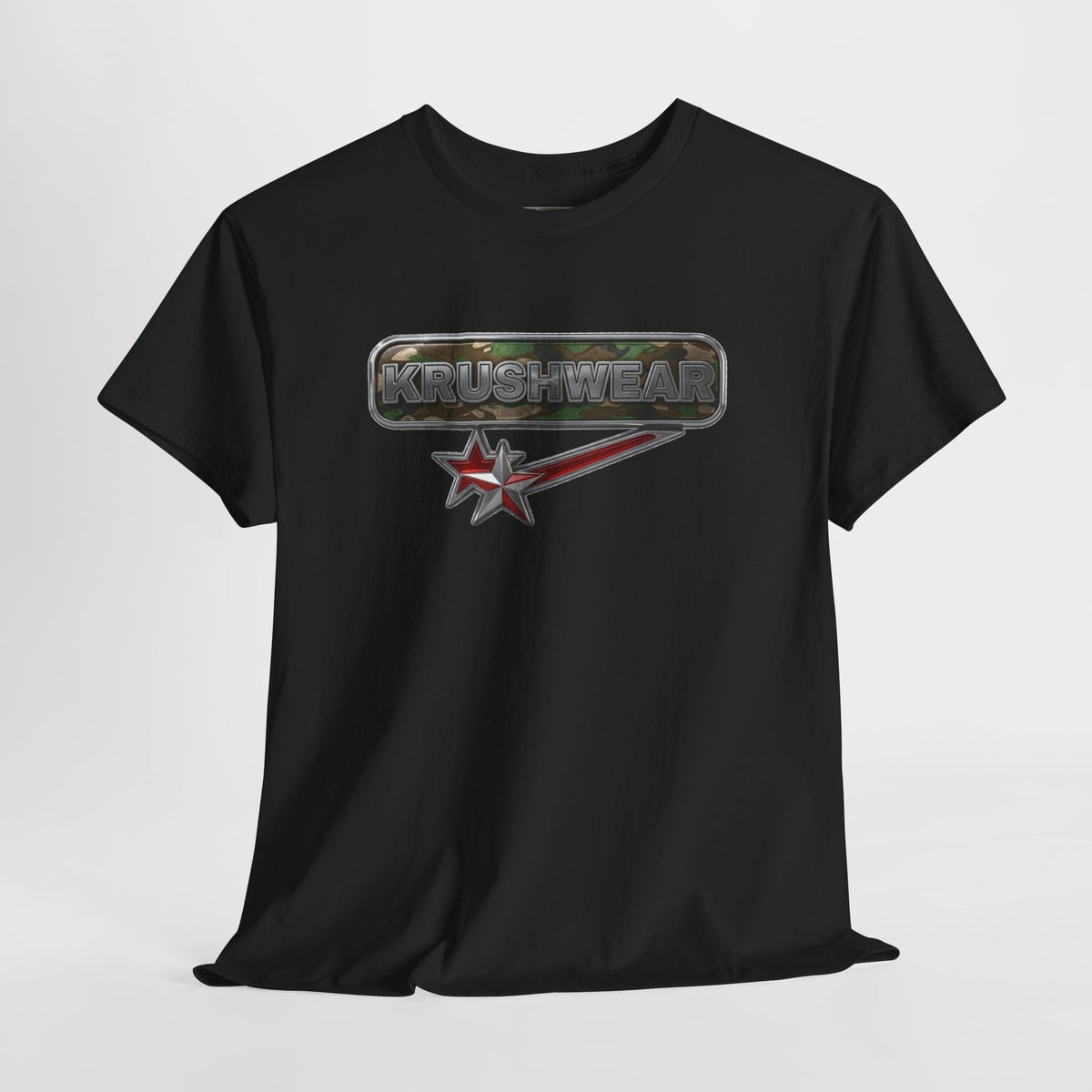 Krushwear Retro Camo Metal Tee