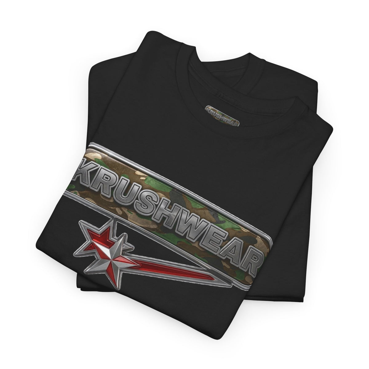Krushwear Retro Camo Metal Tee