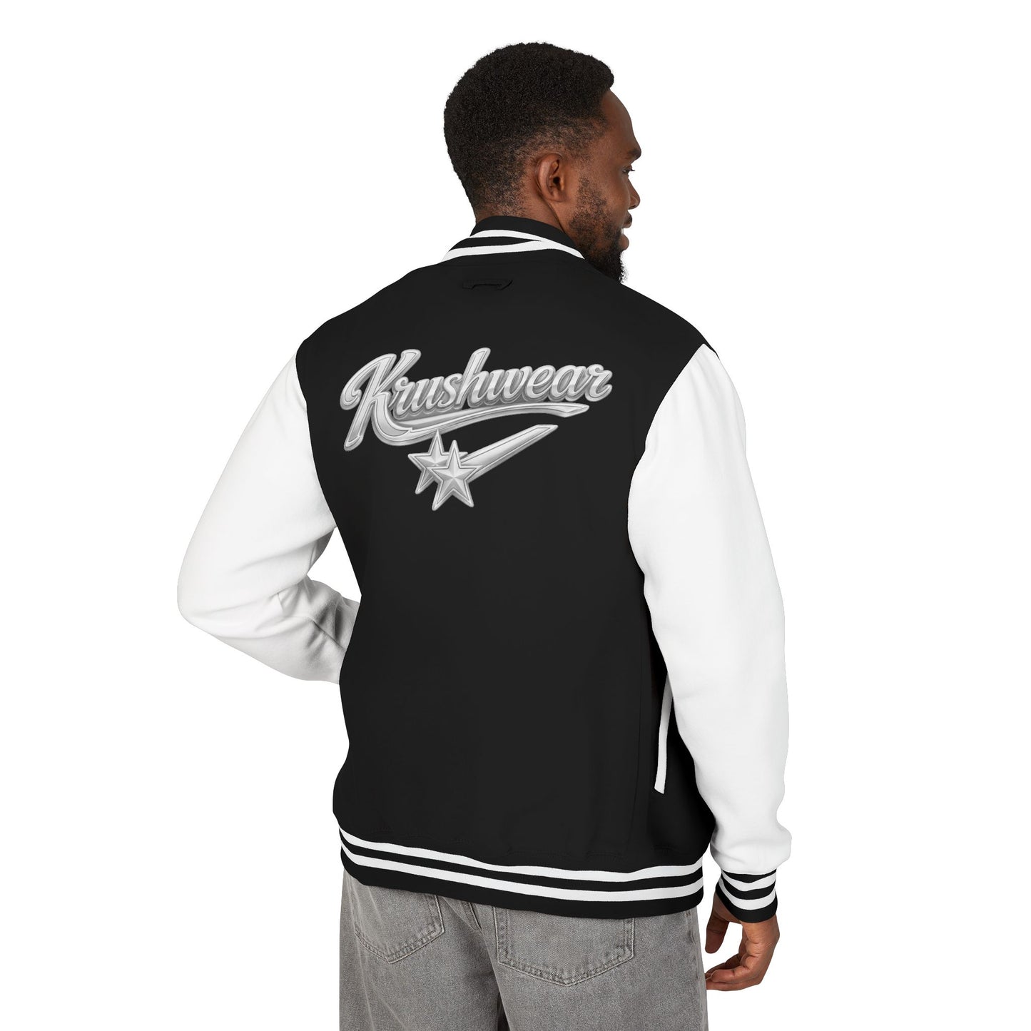 Krushwear Classic Letterman Jacket