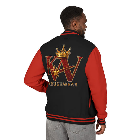 Krushwear Crown Letterman Jacket