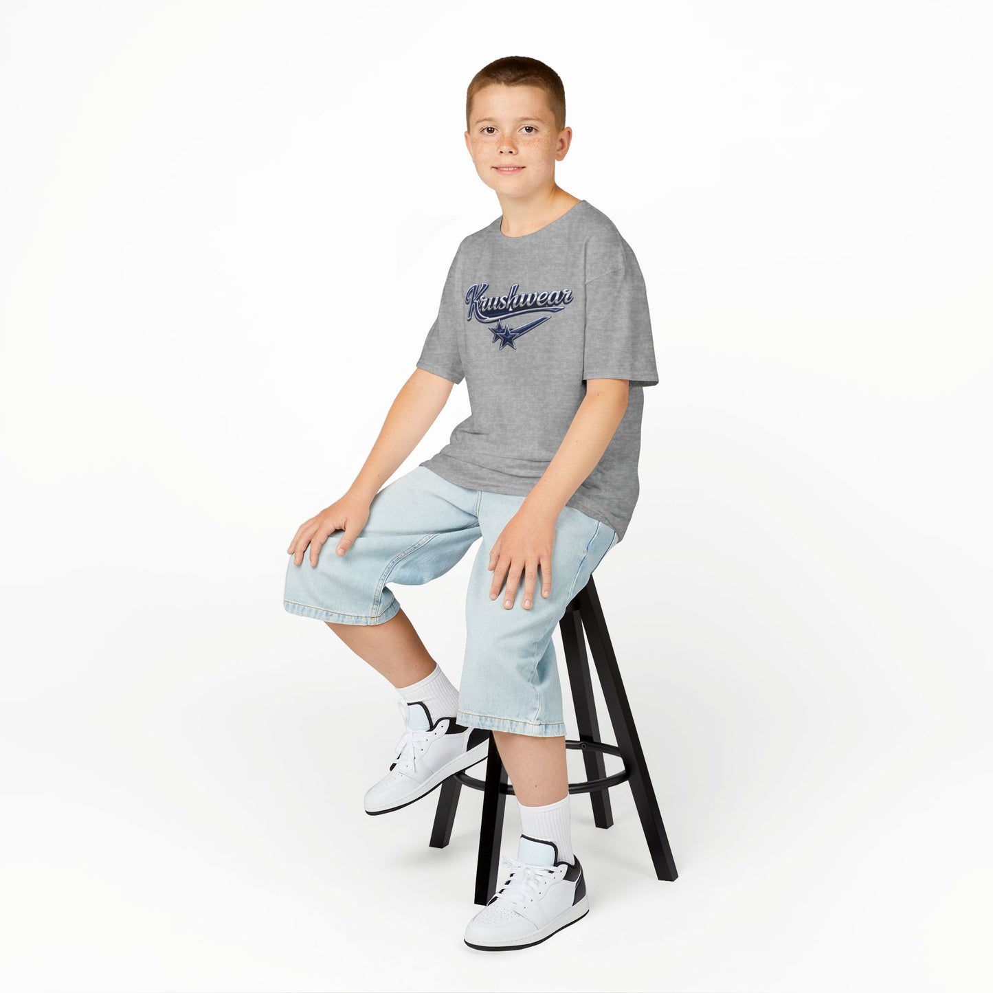 Kids 'Krushwear' Retro Script Tee - Youth